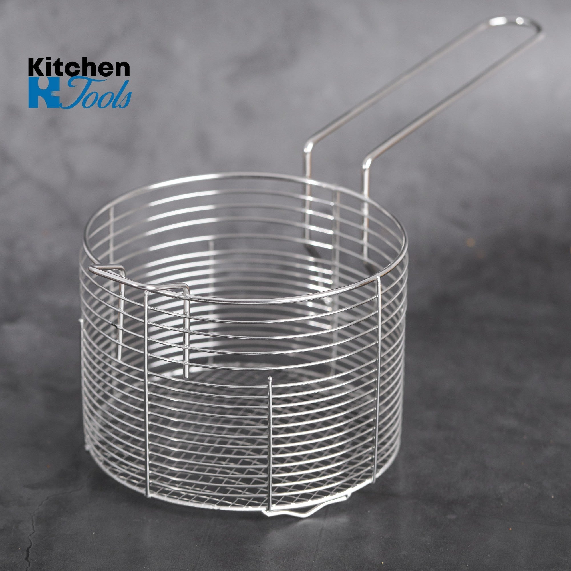 Oala Friteuza Inox cu Capac Sticla 18x15cm