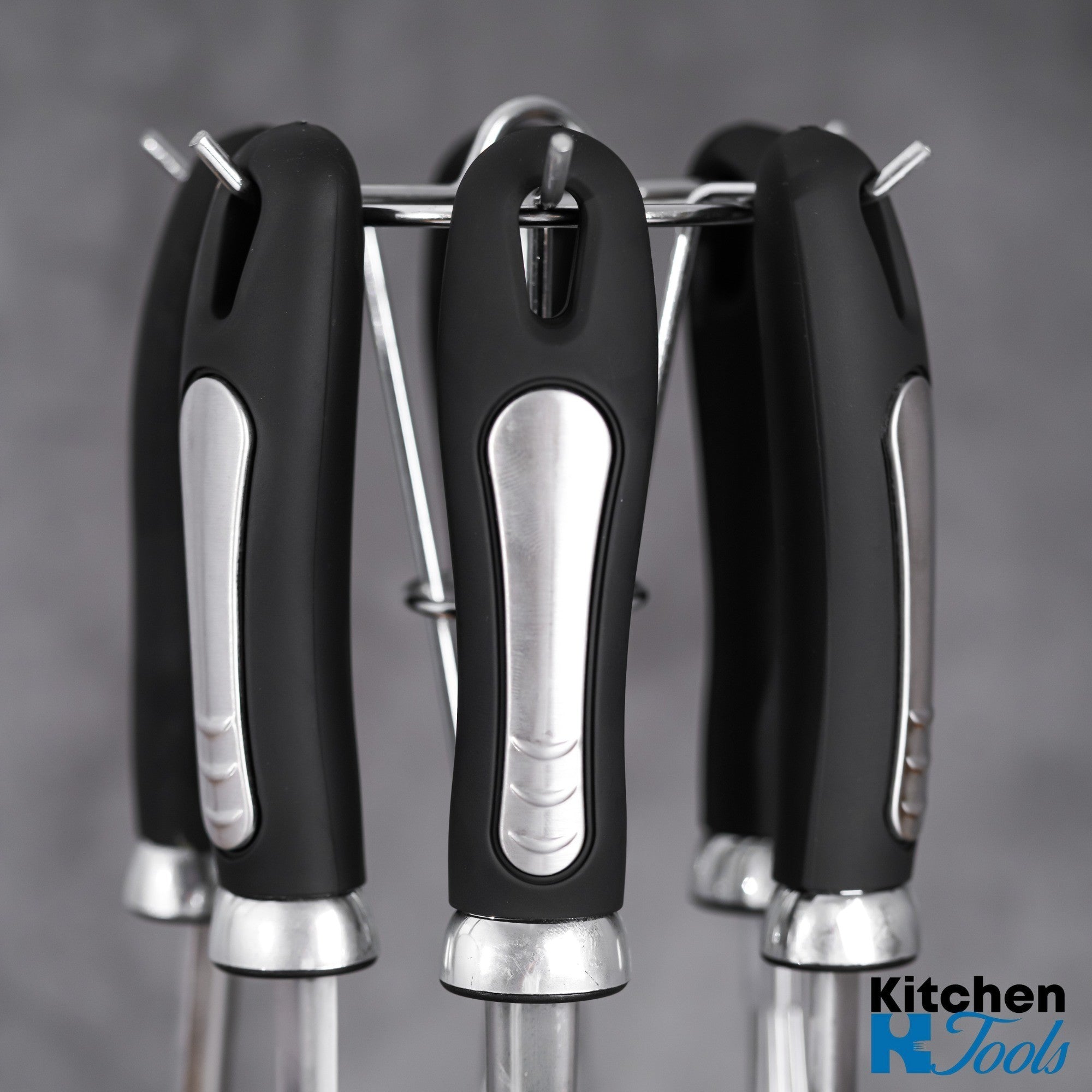 Set ustensile inox cu mânere teflon, 7 piese Bohmann