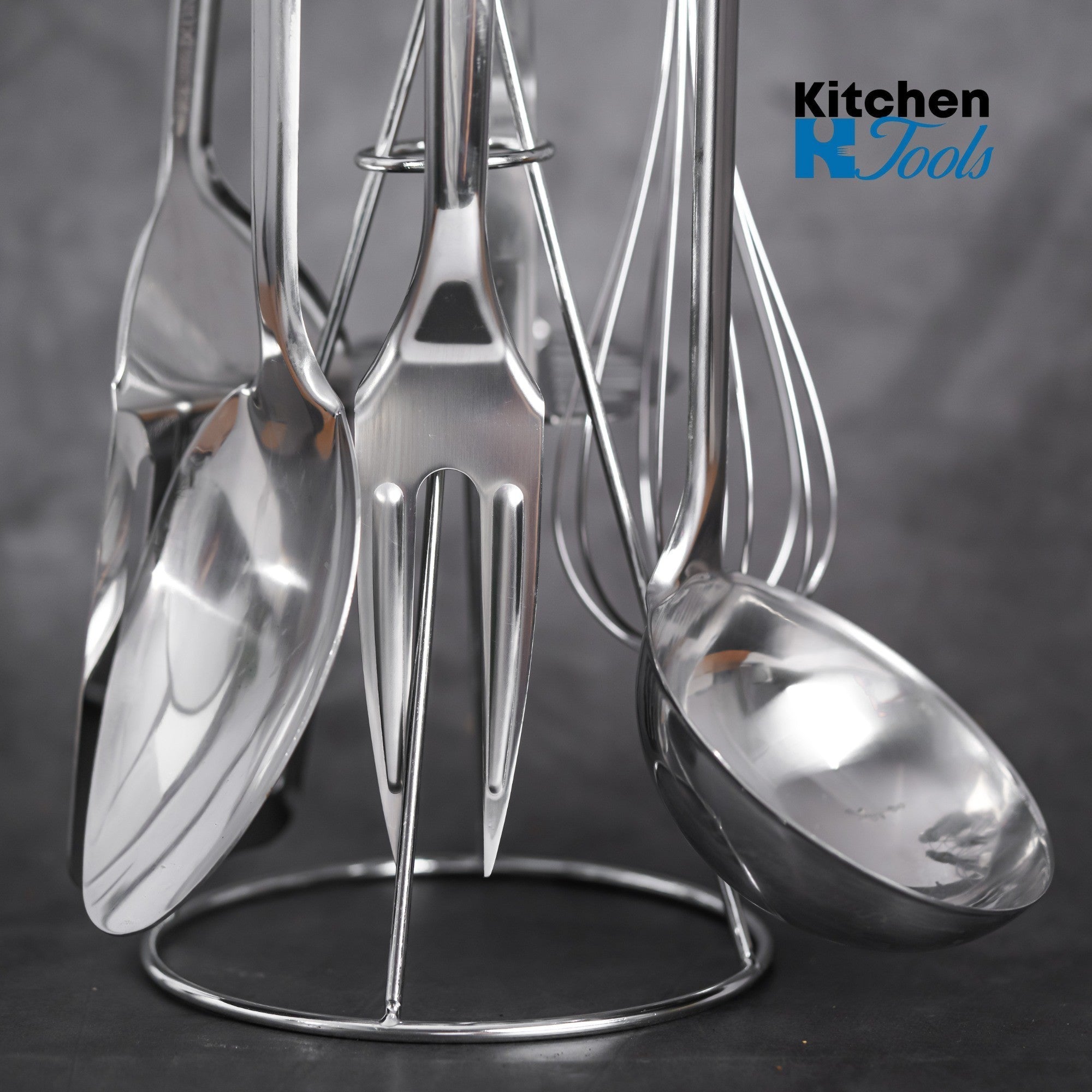 Set ustensile inox cu mânere teflon, 7 piese Bohmann