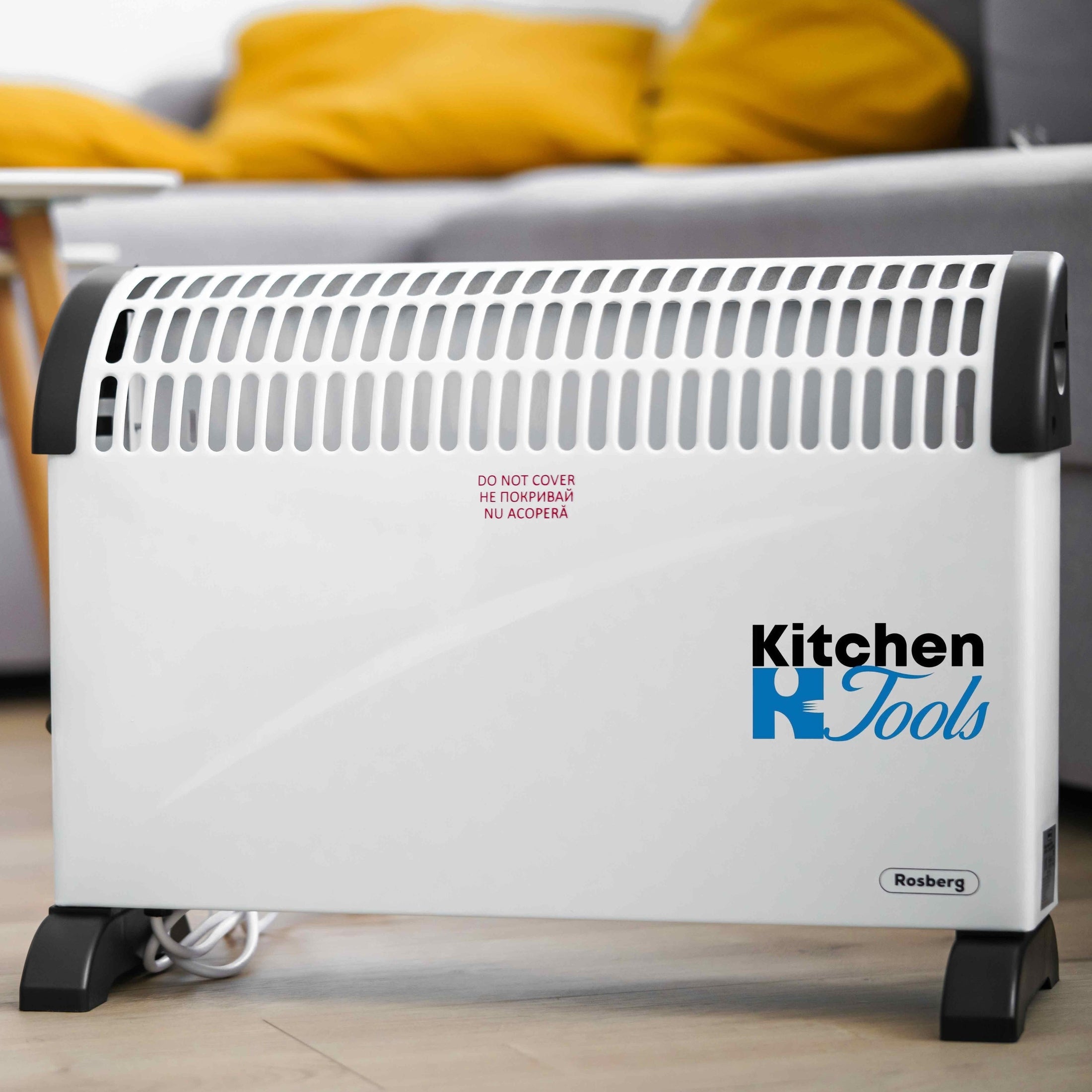 Incalzitor convector Rosberg, 2000W, 3 trepte