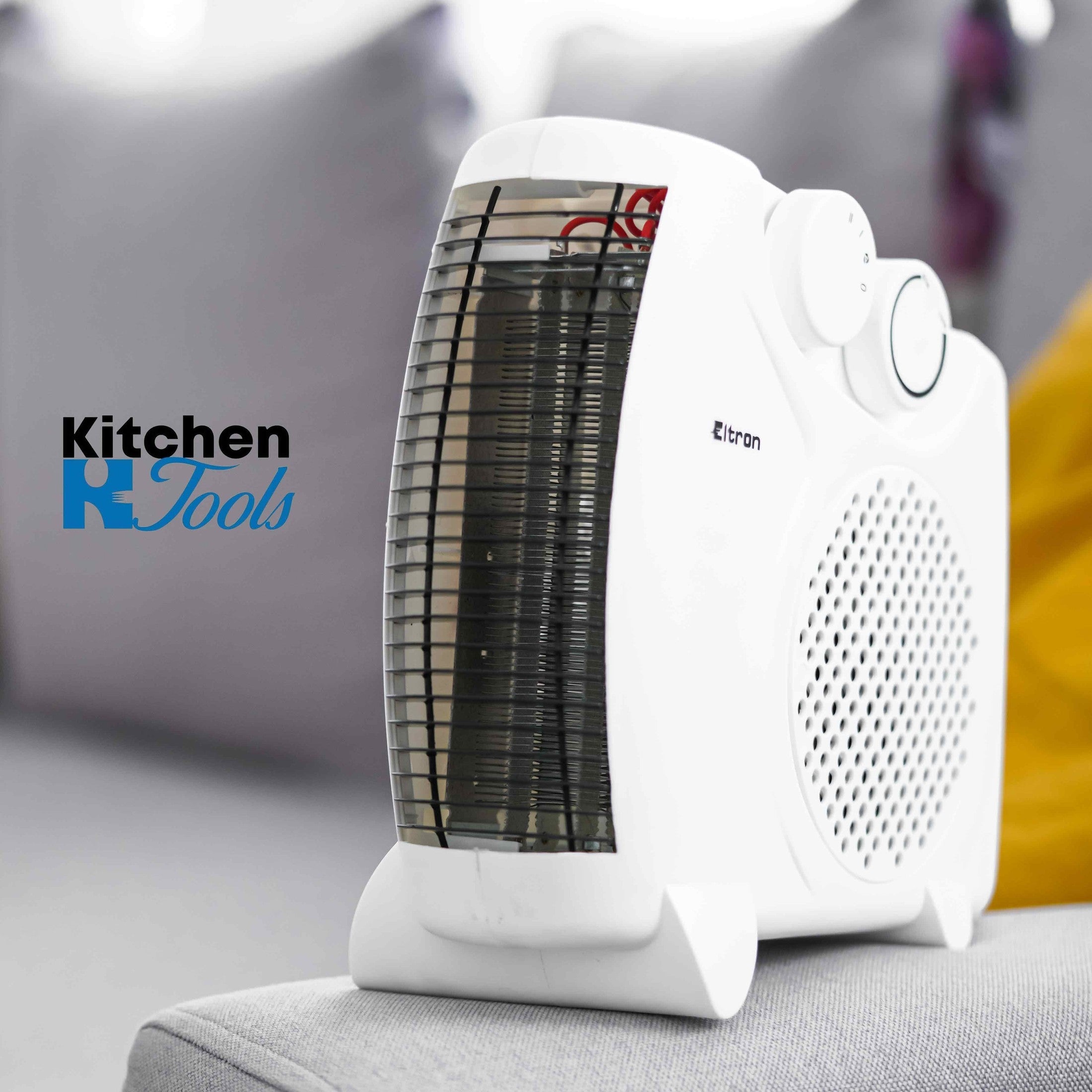 Aeroterma Rosberg 2-in-1, 2000W, portabila