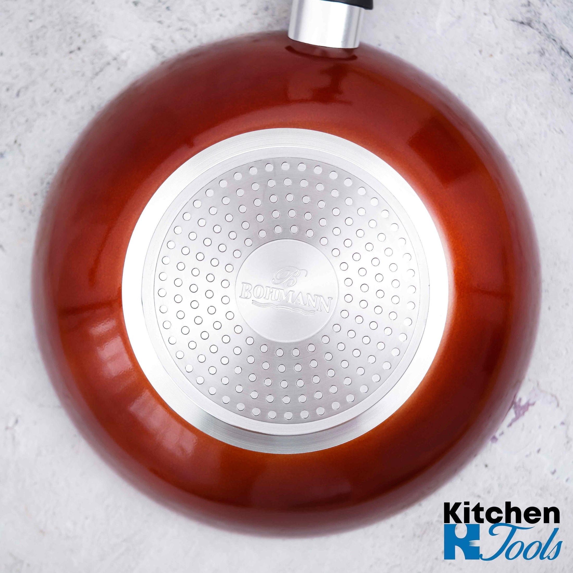 Tigaie Wok Aluminiu 26x7 cm Marmorata