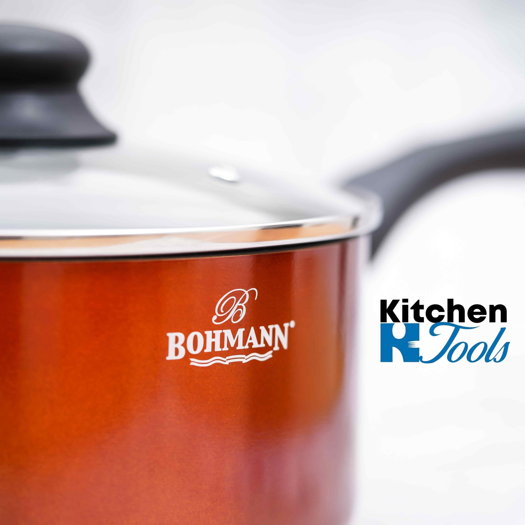 Cratită sos aluminiu 18x8cm, interior marmorat