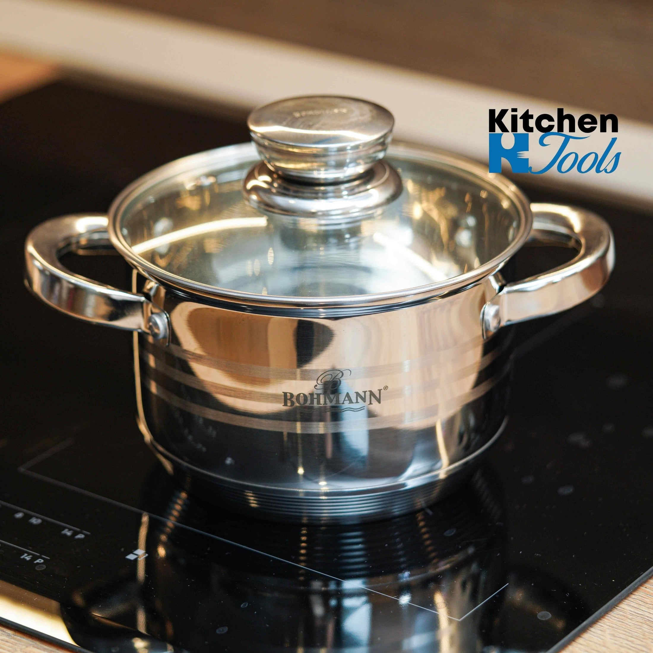 Set Oale Bohmann 12 Piese cu Capace, Austria