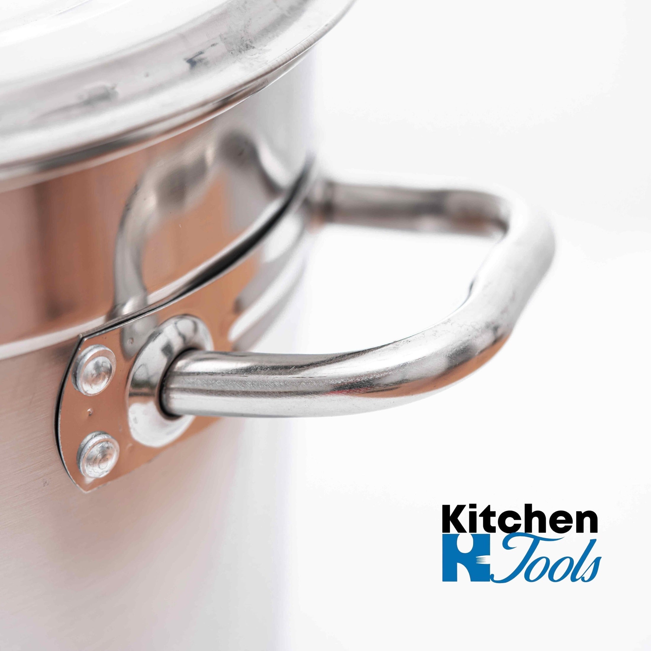 Oală inox 20L cu capac, înălțime 31.5cm