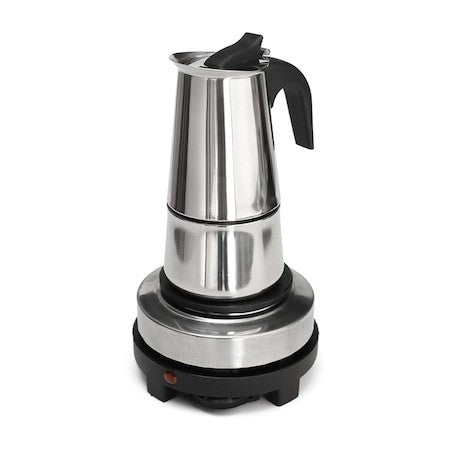 Plita Electrica Inox 500W cu Indicator Luminos