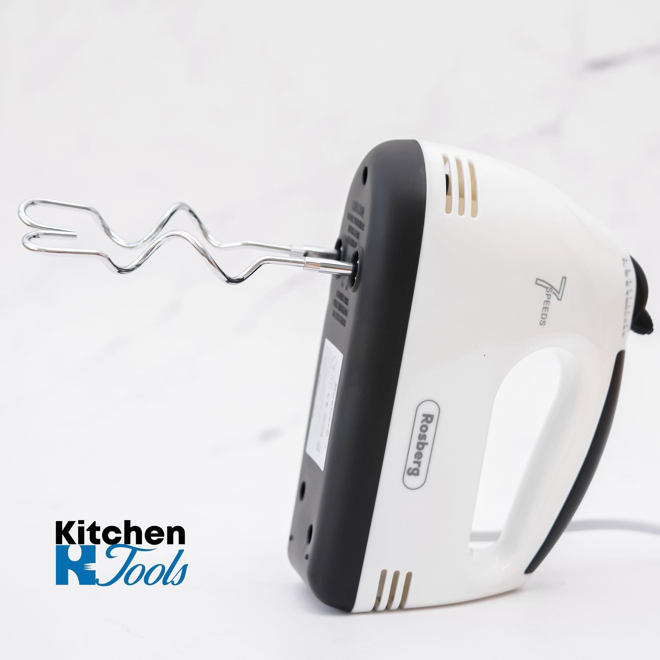 Mixer de mână Rosberg, 7 viteze, negru