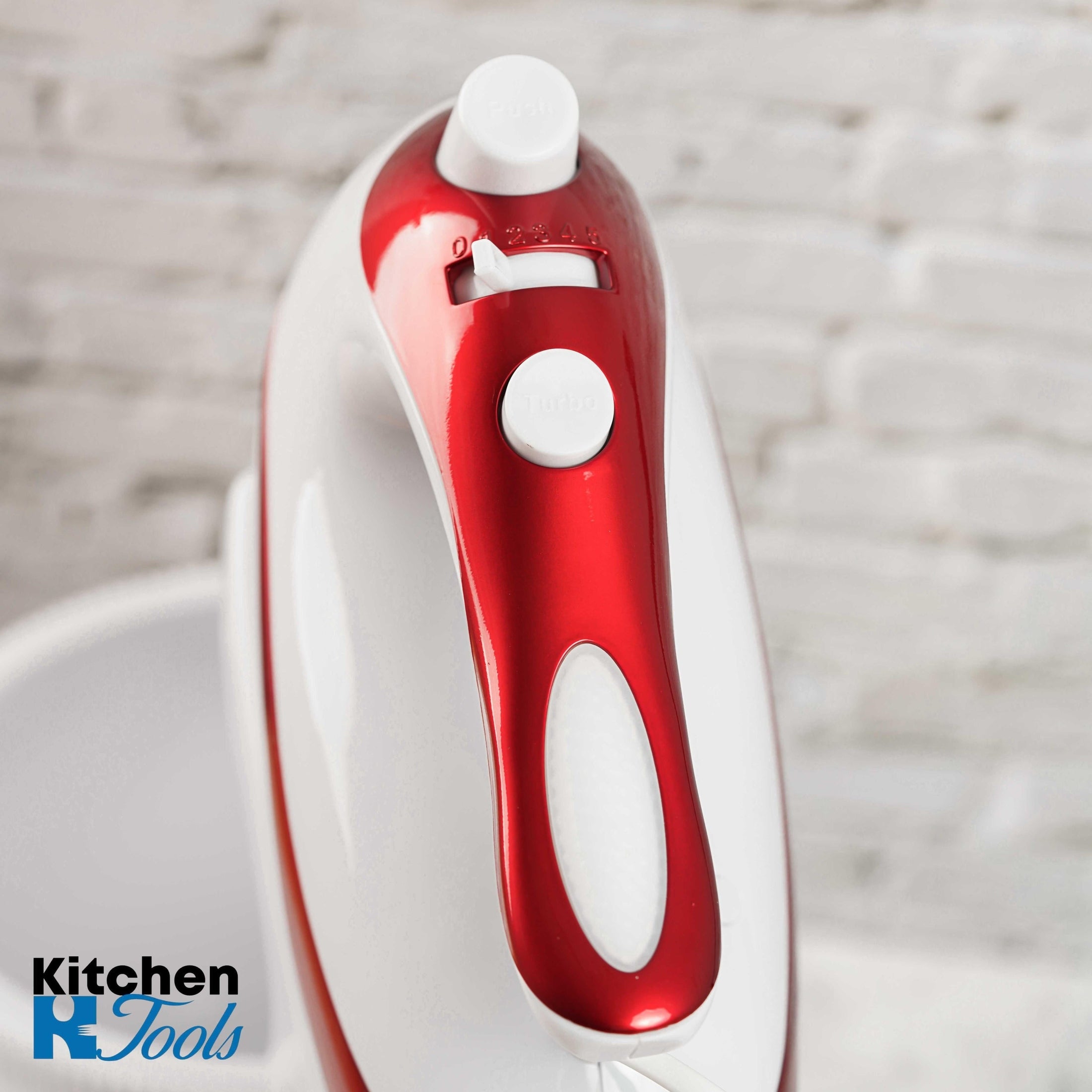 Mixer cu bol 2 in 1 Zephyr, Alb/Rosu