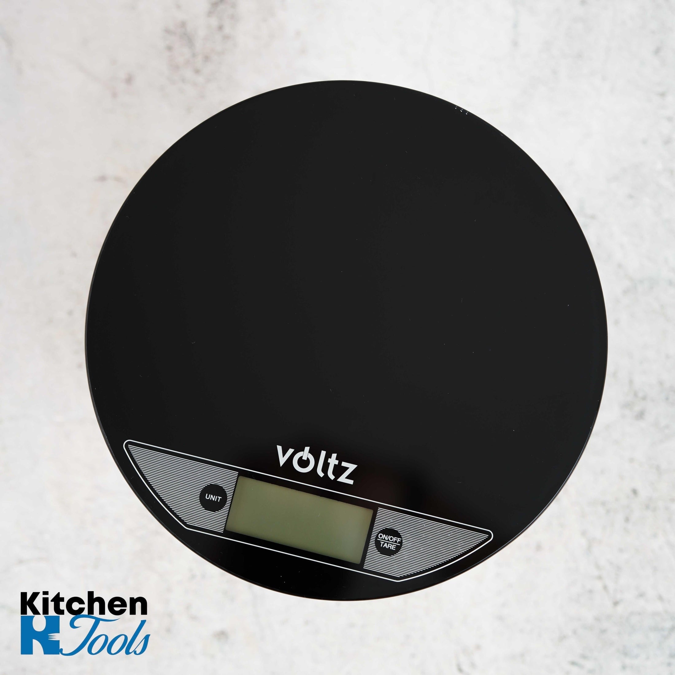Cantar bucatarie Voltz, sticla, 5 kg, Negru