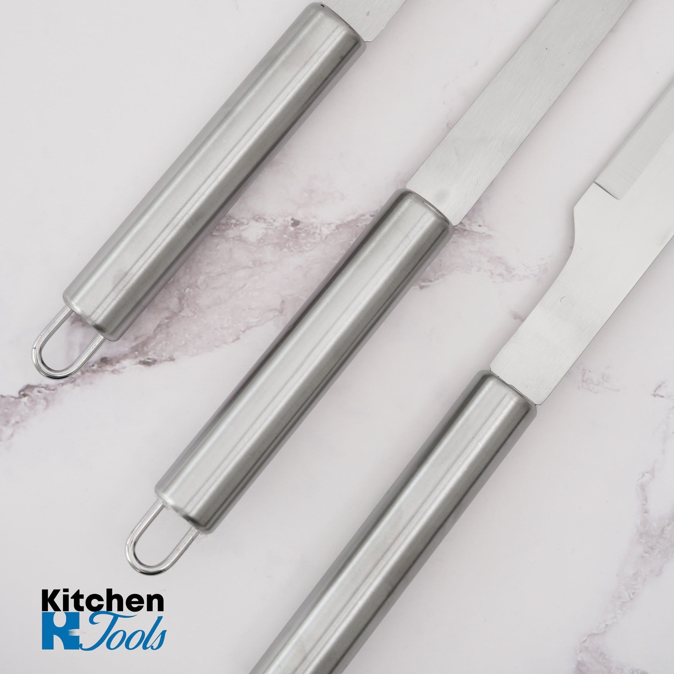 Set ustensile grătar 9 piese cu husă transport