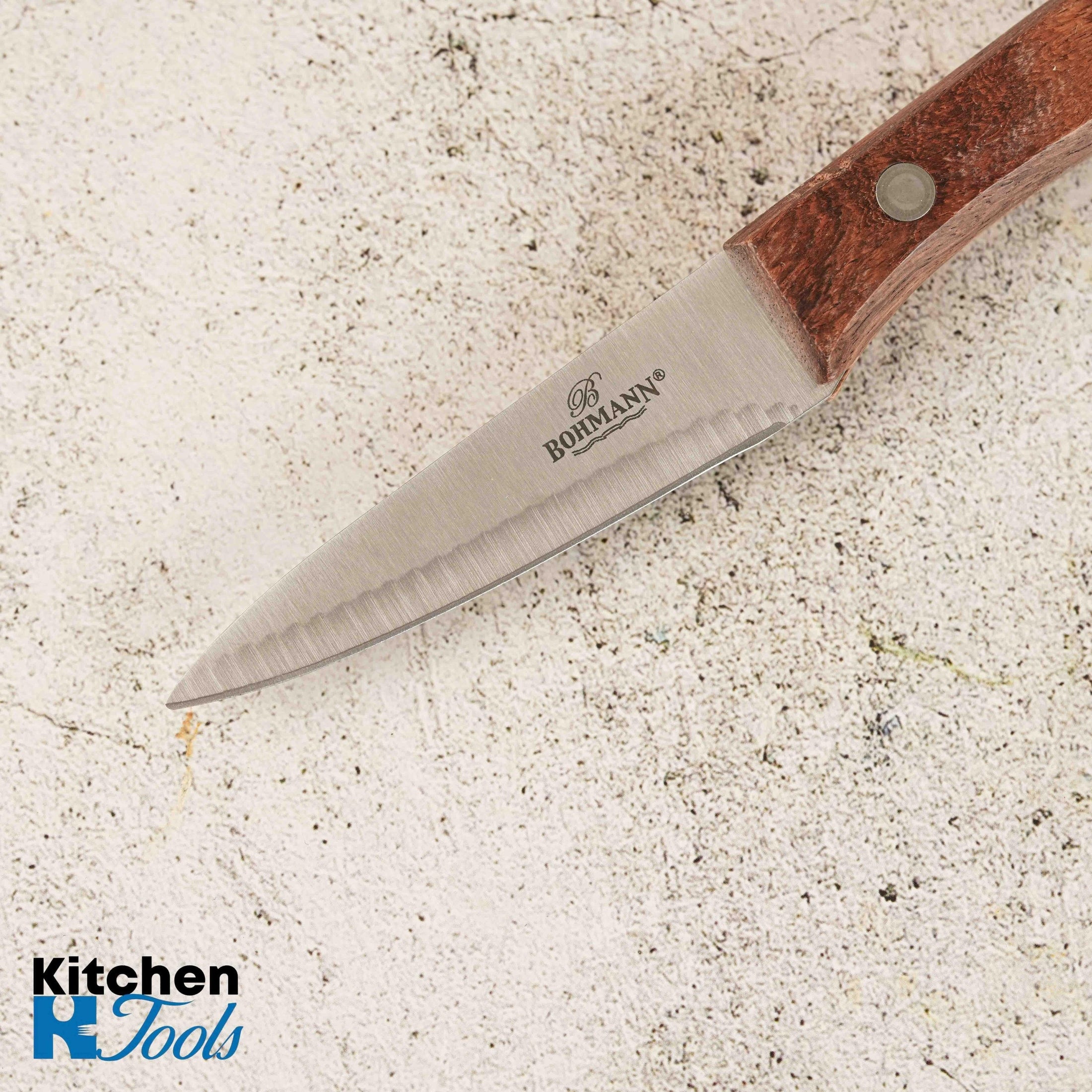 Cutit de decojit Bohmann cu lama din inox, 9cm