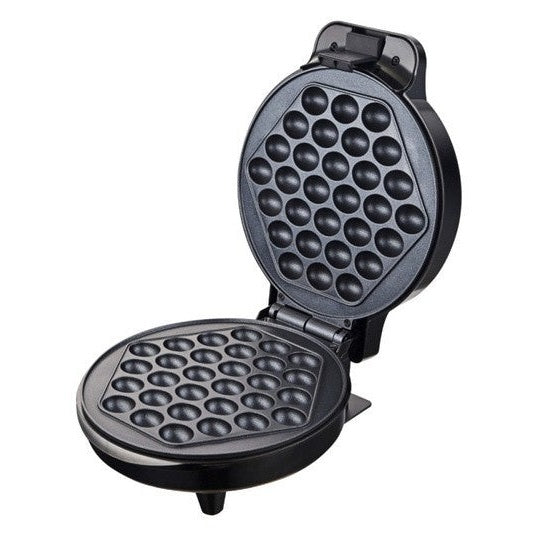 Aparat Bubble Waffle Rosberg, 1000W, Negru