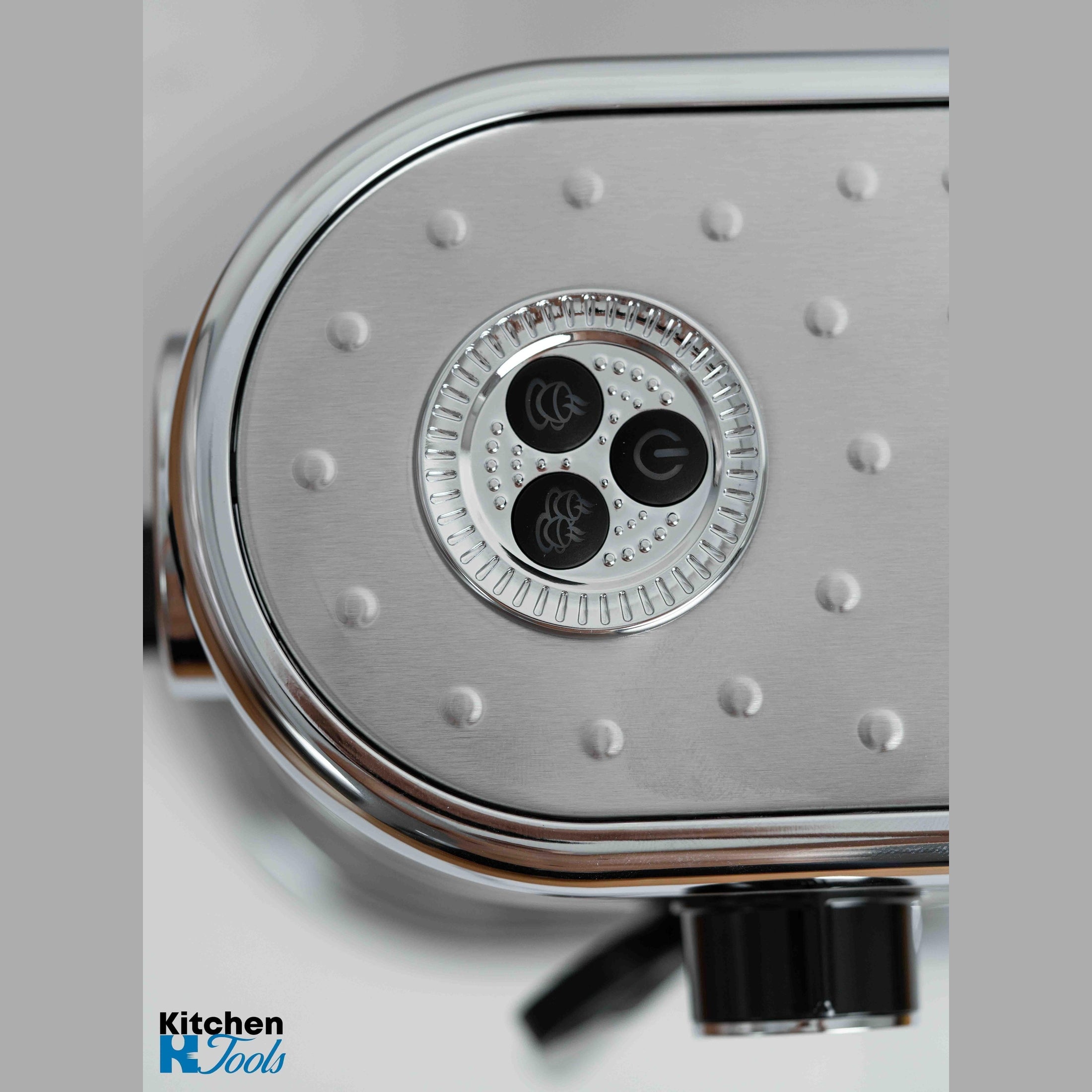 Espressor Oliver Voltz 1450W, 15 bar, Argintiu