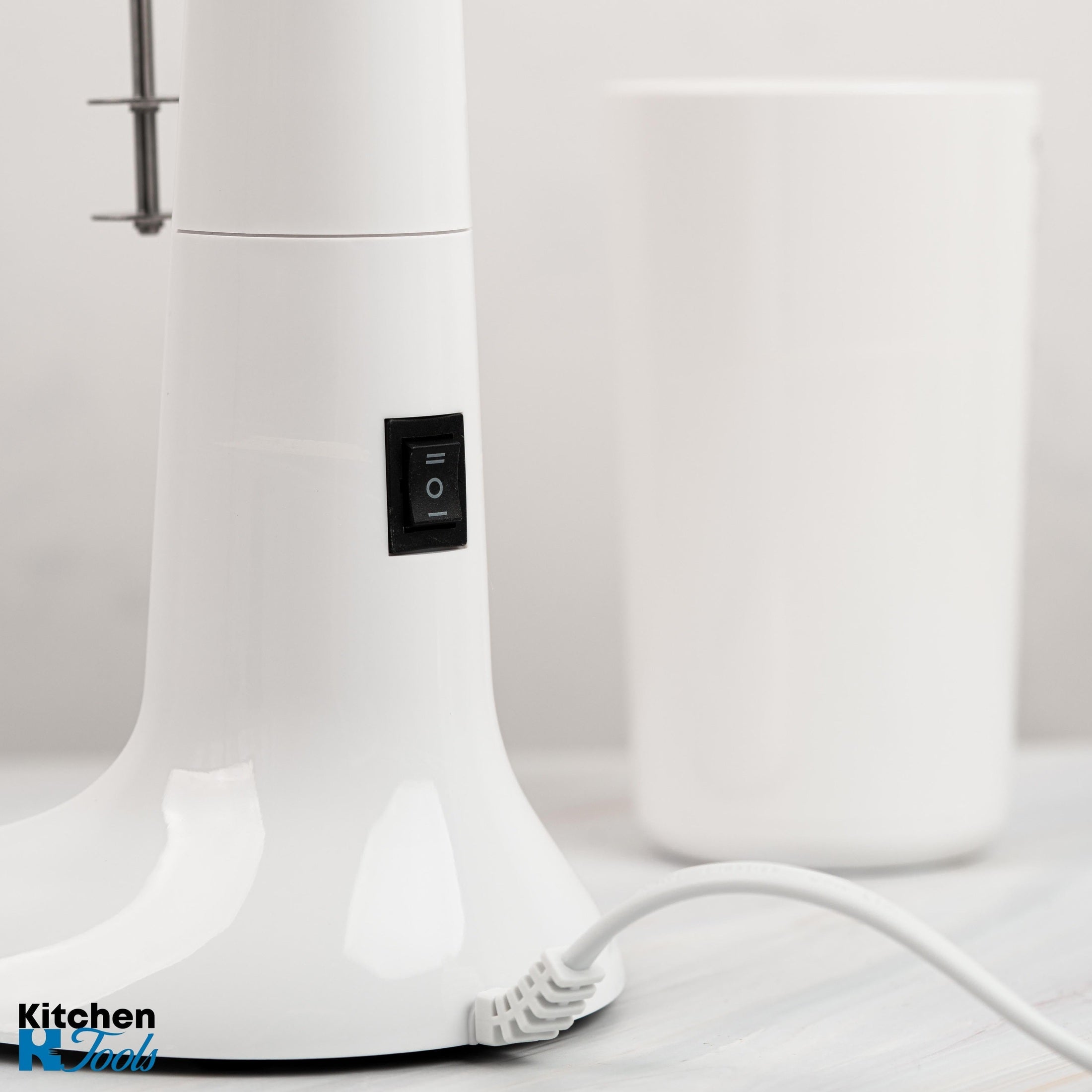 Mixer Frappe Rosberg Premium, alb, 100W, 2 viteze