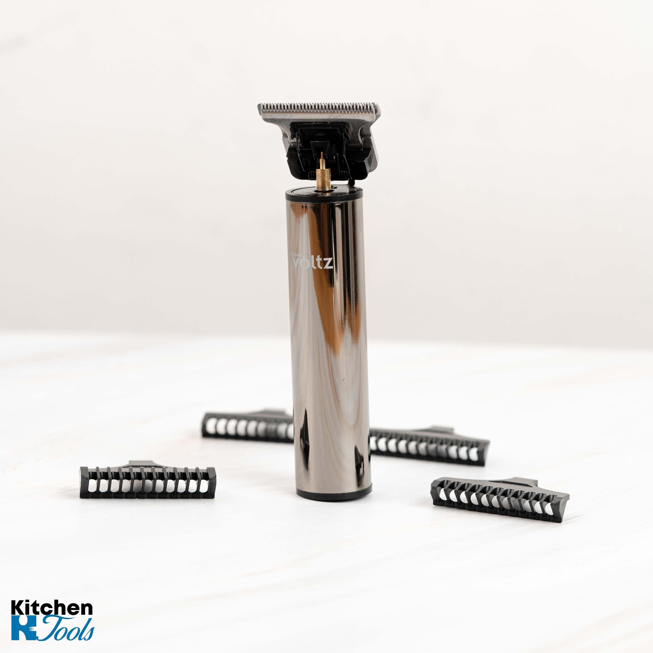 Aparat de tuns par si barba Voltz, wireless, negru