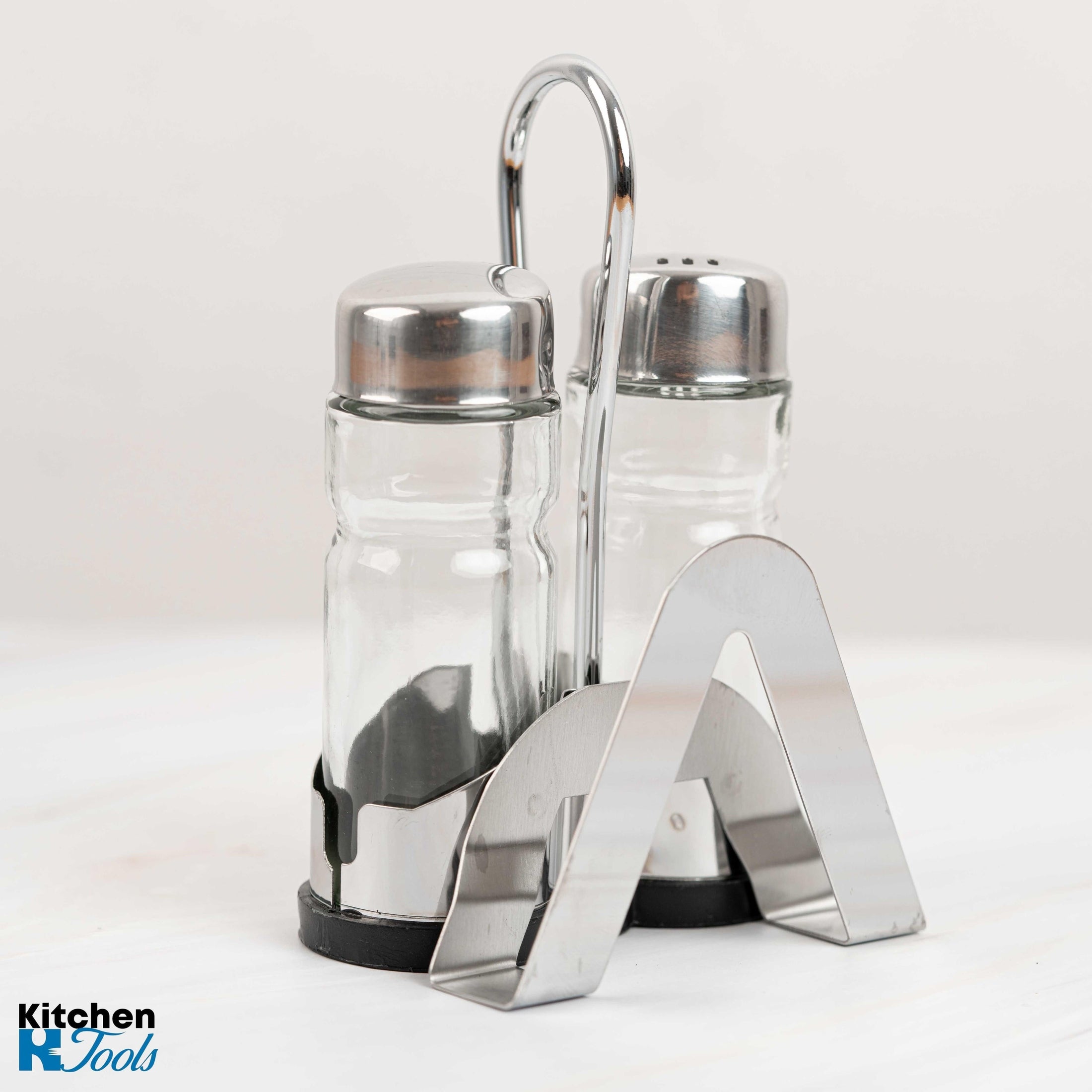 Set condimente Bohmann, 4 piese cu suport inox