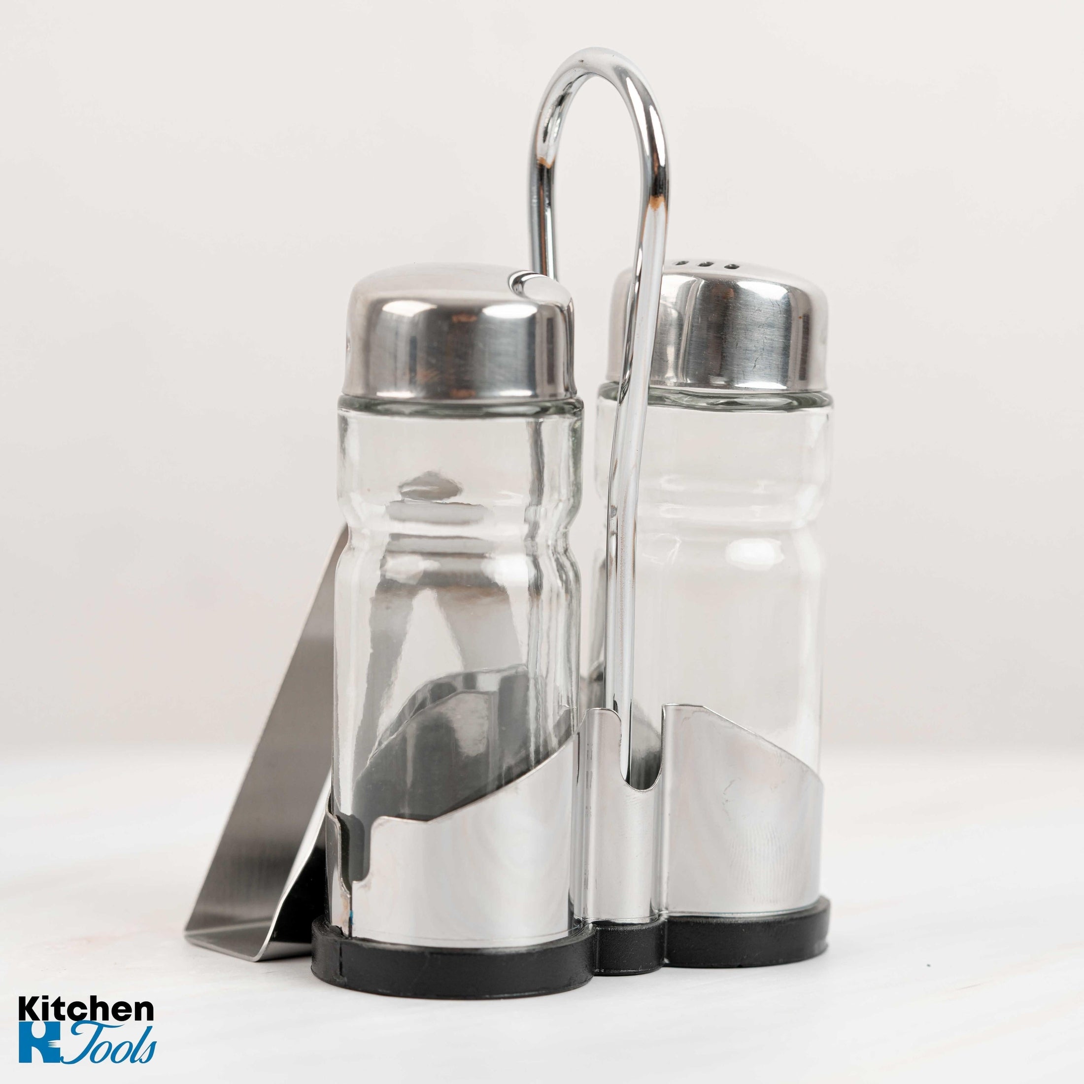 Set condimente Bohmann, 4 piese cu suport inox