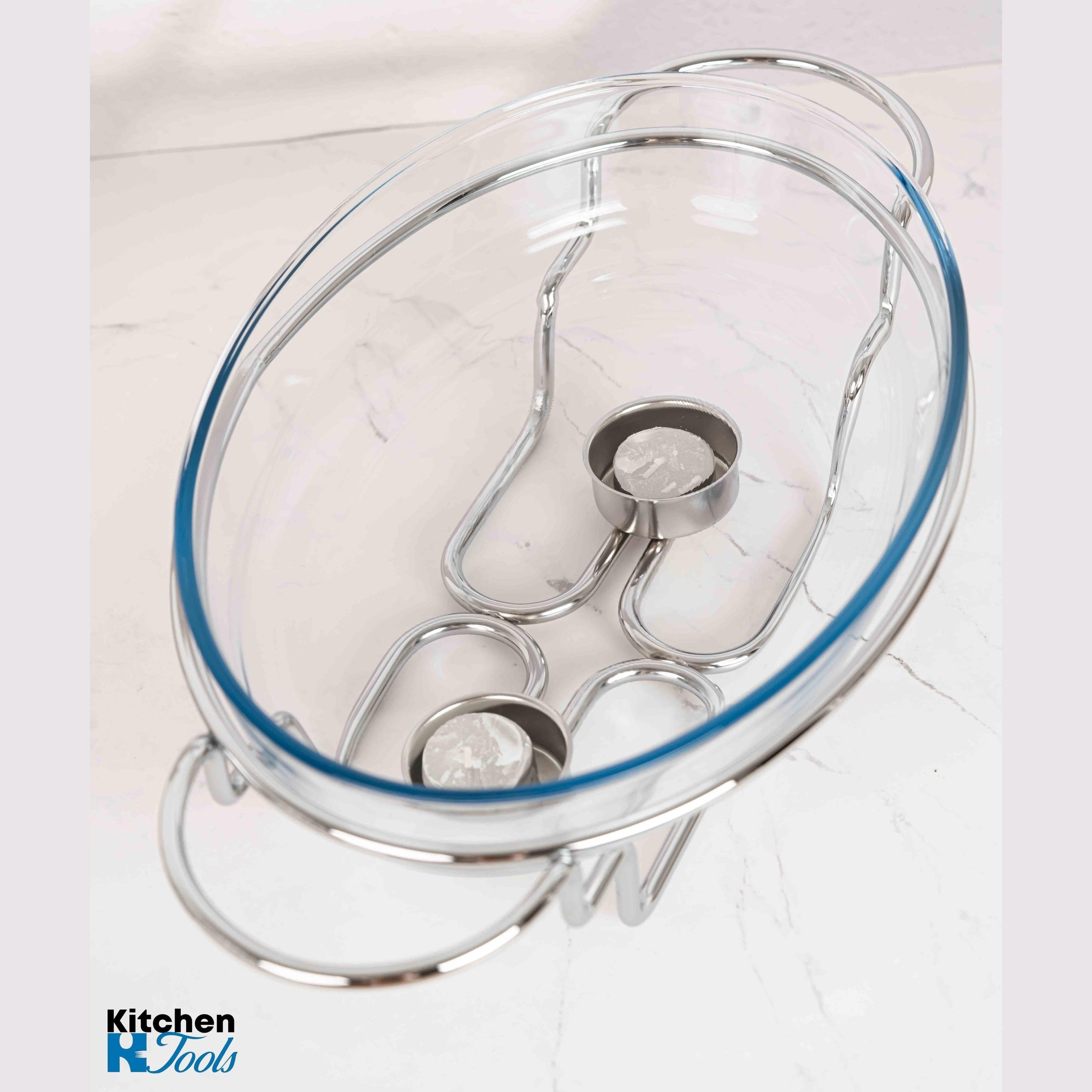 Chafing Dish 3L cu Capac și Suport Inox