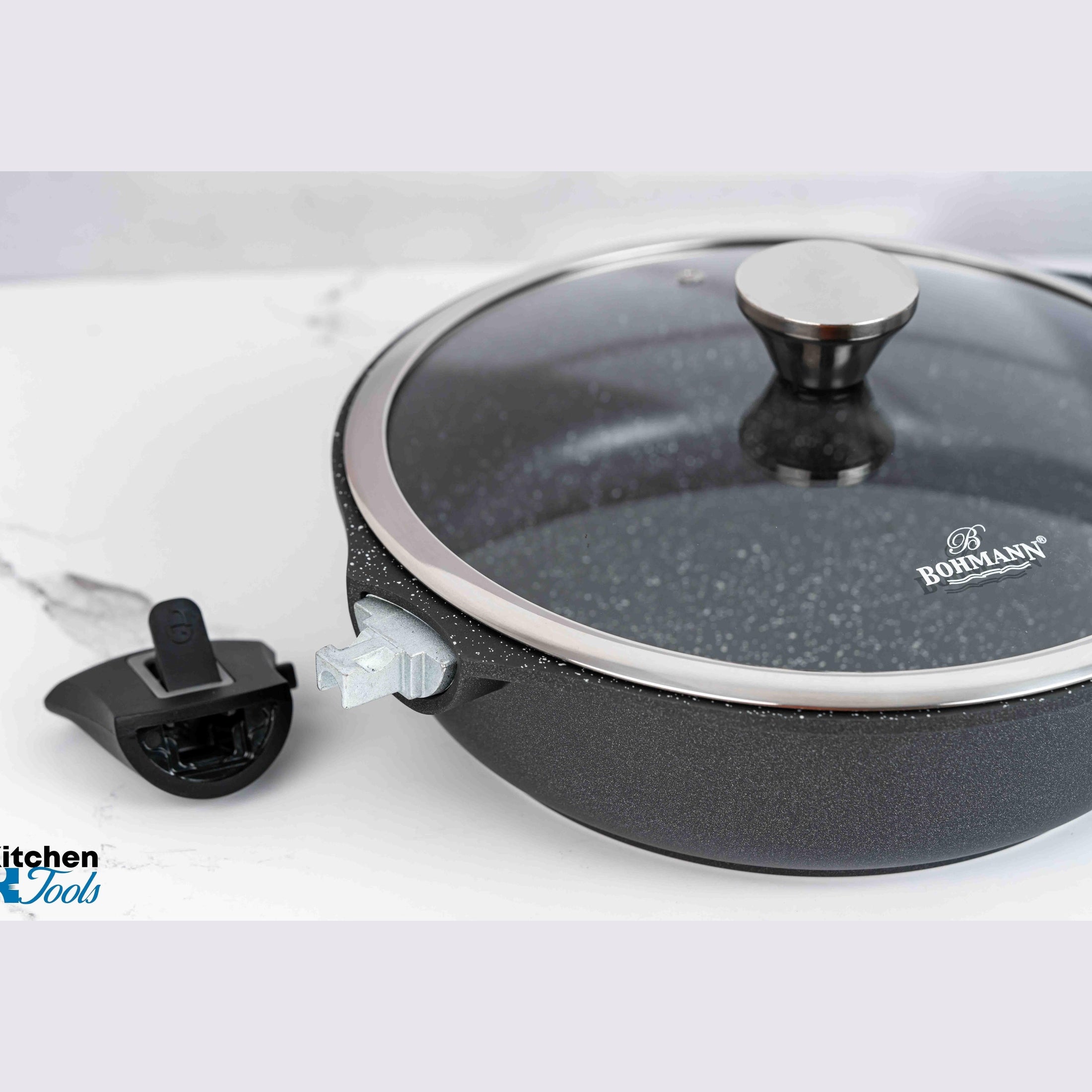 Tigaie 24cm cu mânere detașabile, Bohmann