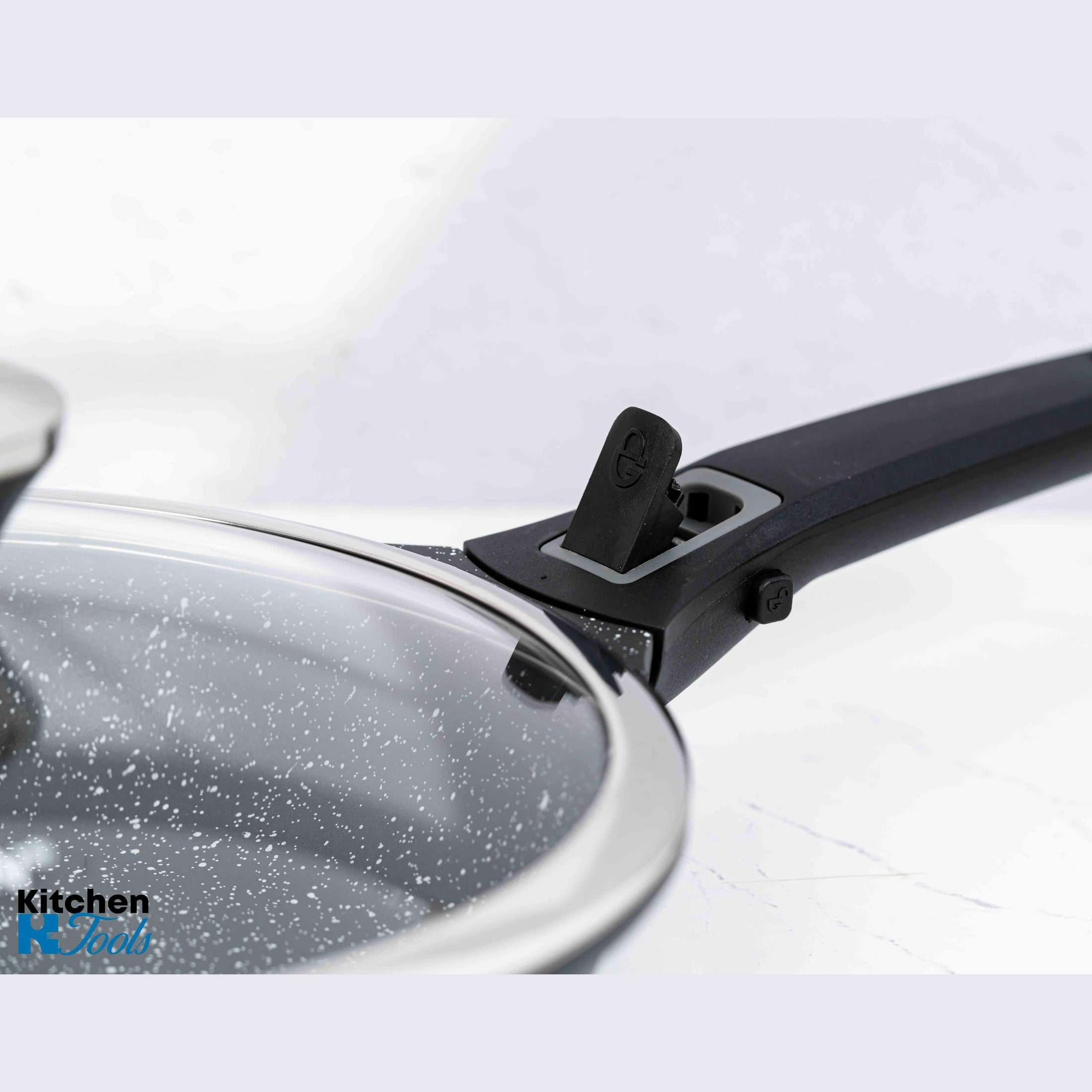 Tigaie cu maner detasabil 28cm, aluminiu antiaderent