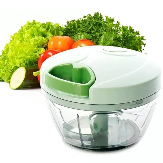 Tocator manual Rosberg cu 2 lame din oțel, compact