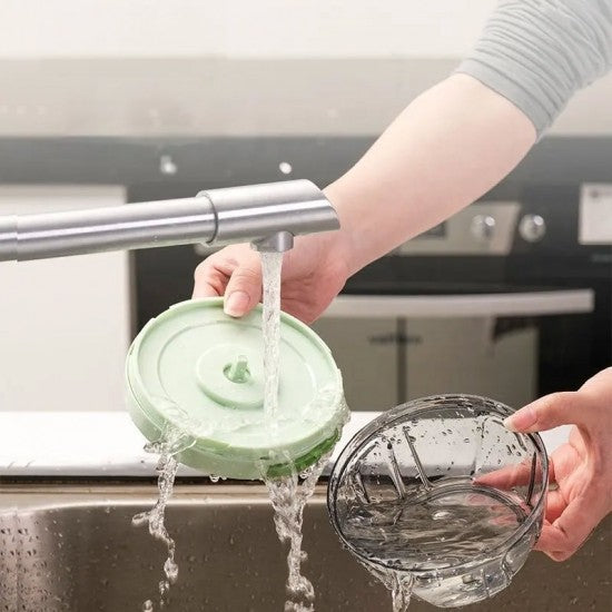 Tocator manual Rosberg cu 2 lame din oțel, compact