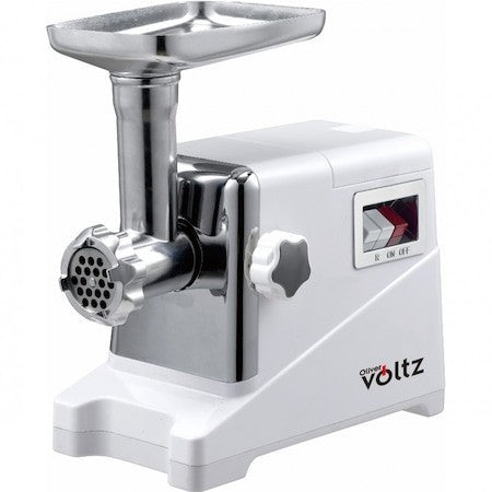 Masina de tocat carne Oliver Voltz 2000W alb cu accesorii