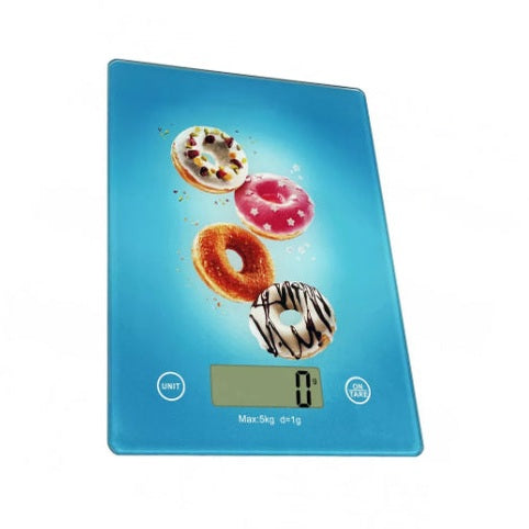 Cantar de bucatarie Voltz cu decor gogosi