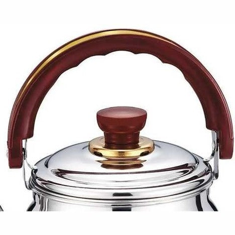 Ceainic din inox cu fluier și filtru, 600 ml