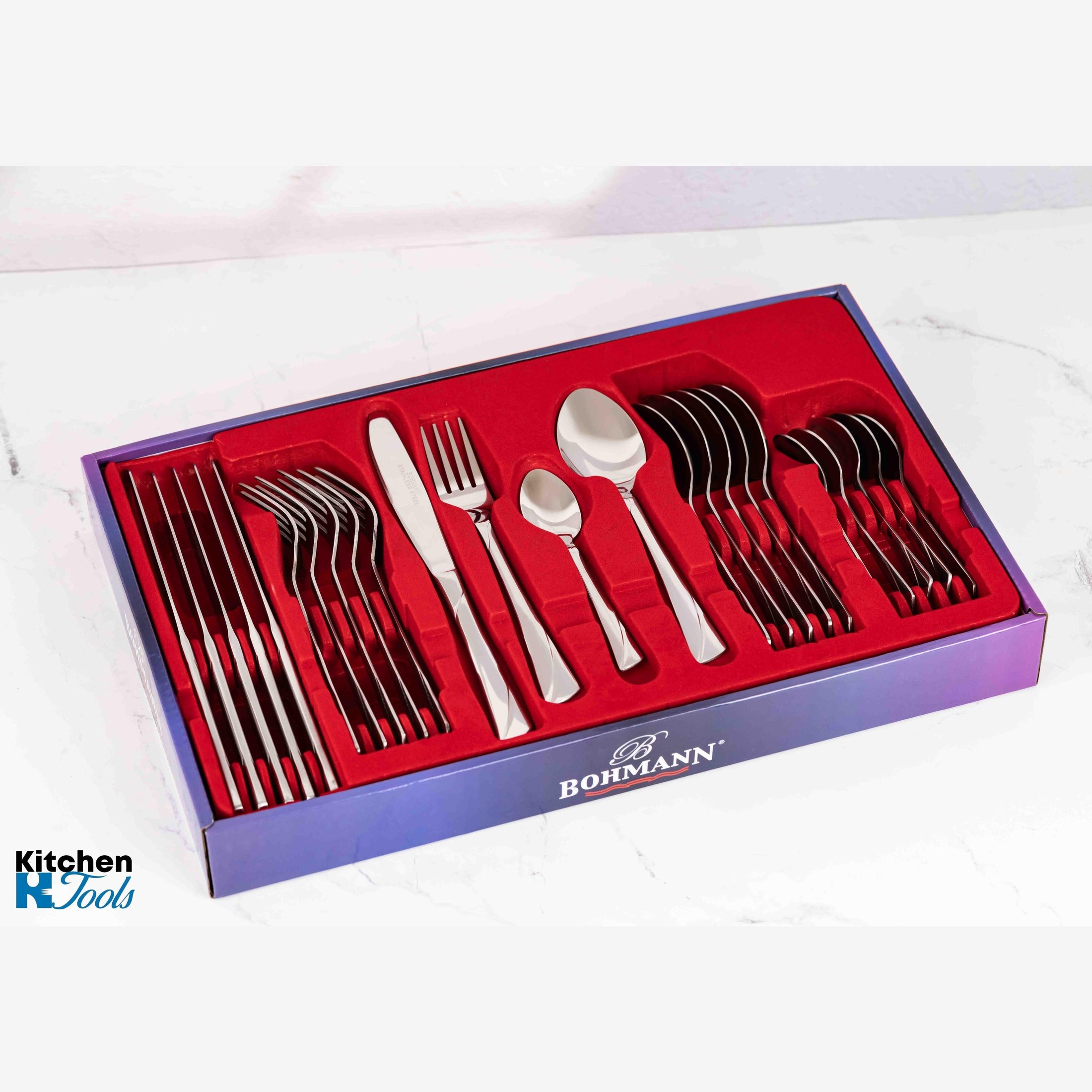 Set tacâmuri 24 piese din oțel inoxidabil