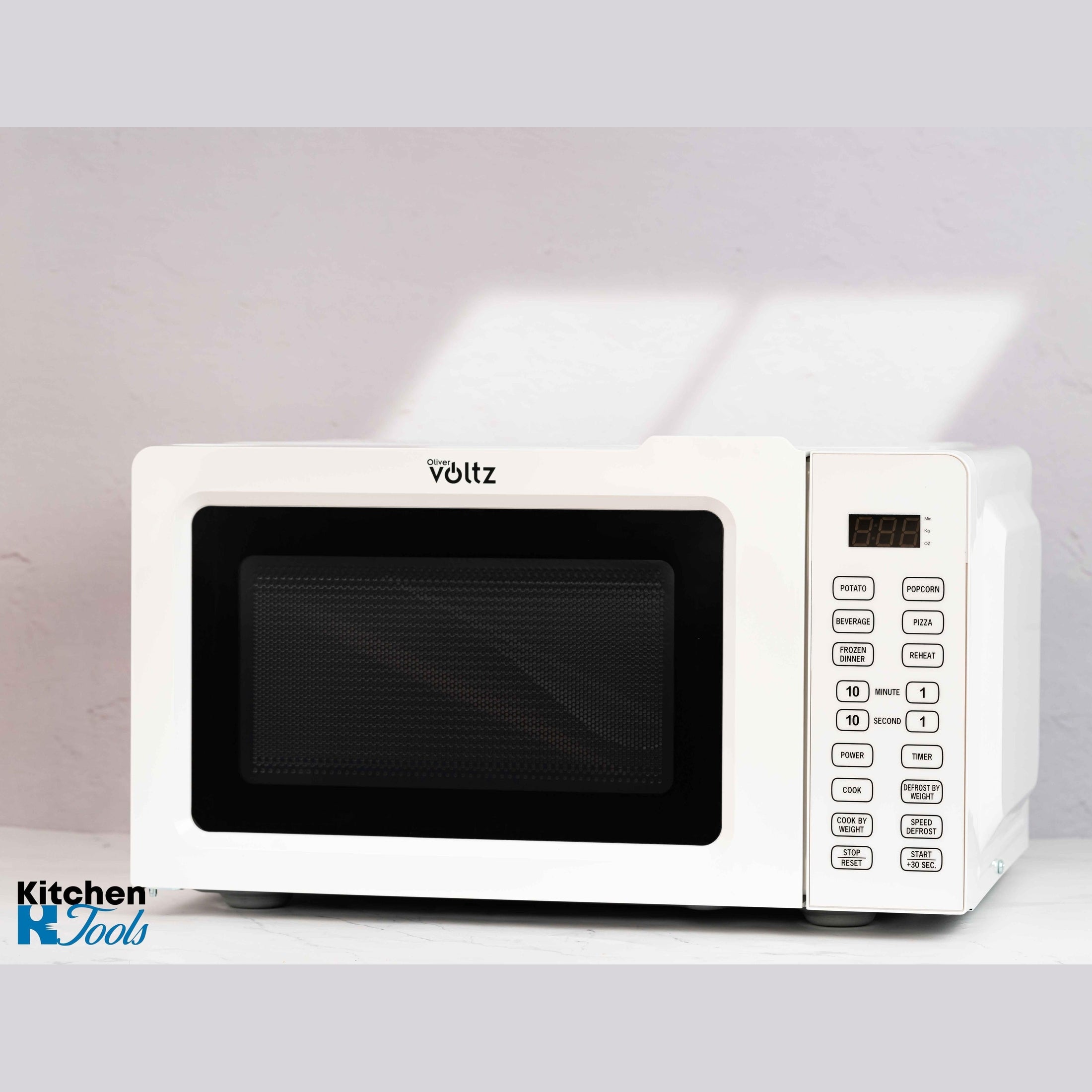 Cuptor cu microunde Oliver Voltz alb, 700W, 20L