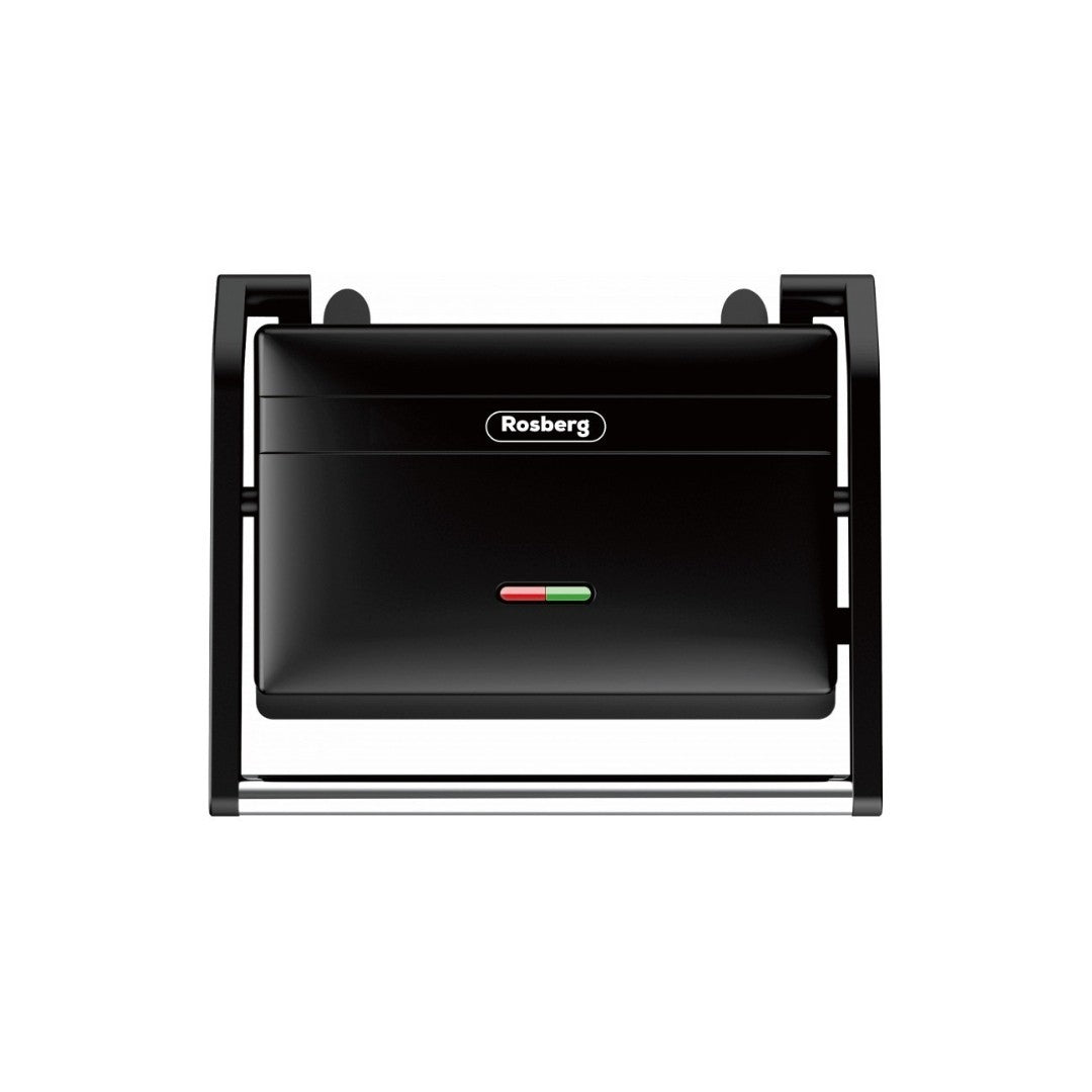 Panini Grill Rosberg 1300W cu Plăci Antiaderente