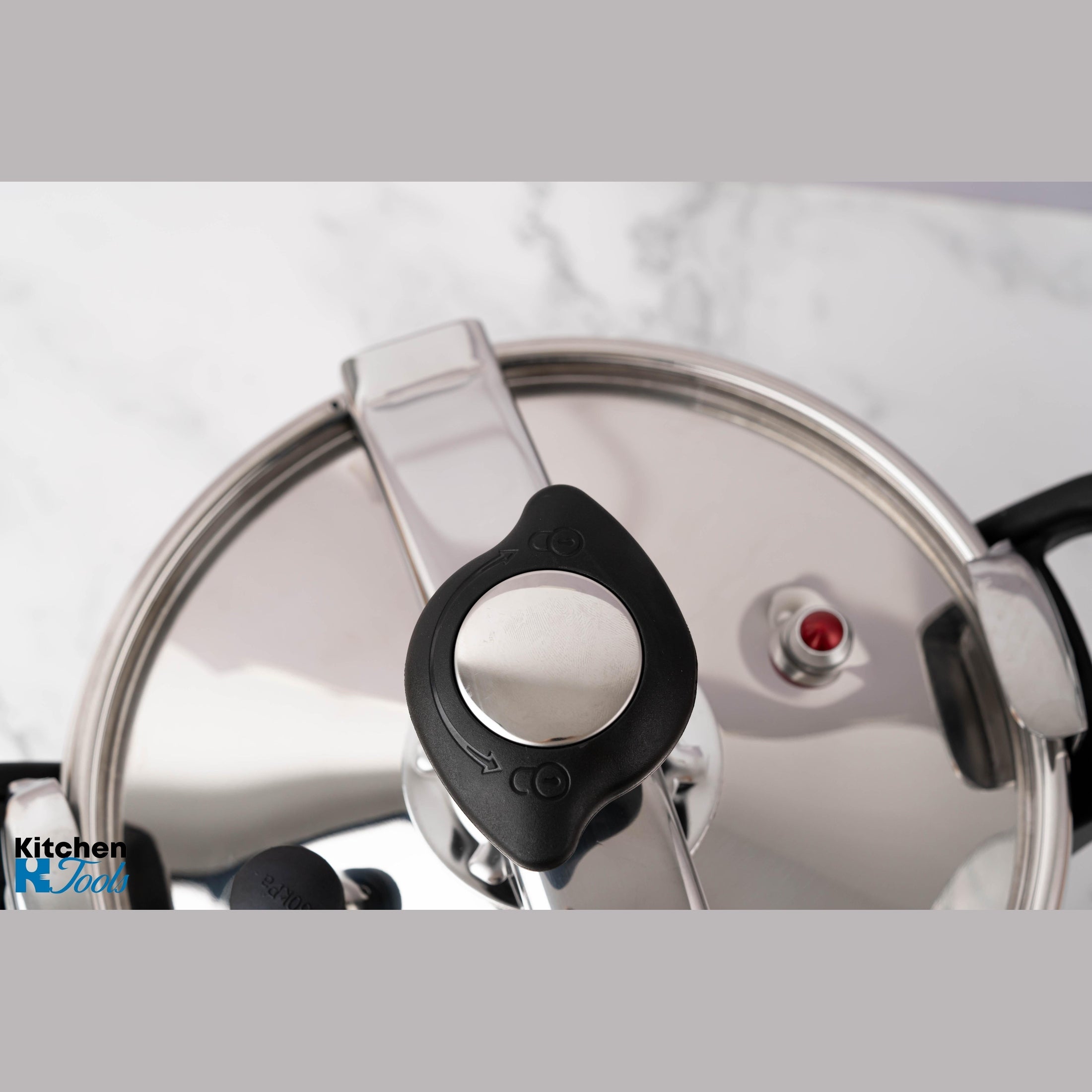 Oala sub presiune Rosberg 7L cu capac din sticla