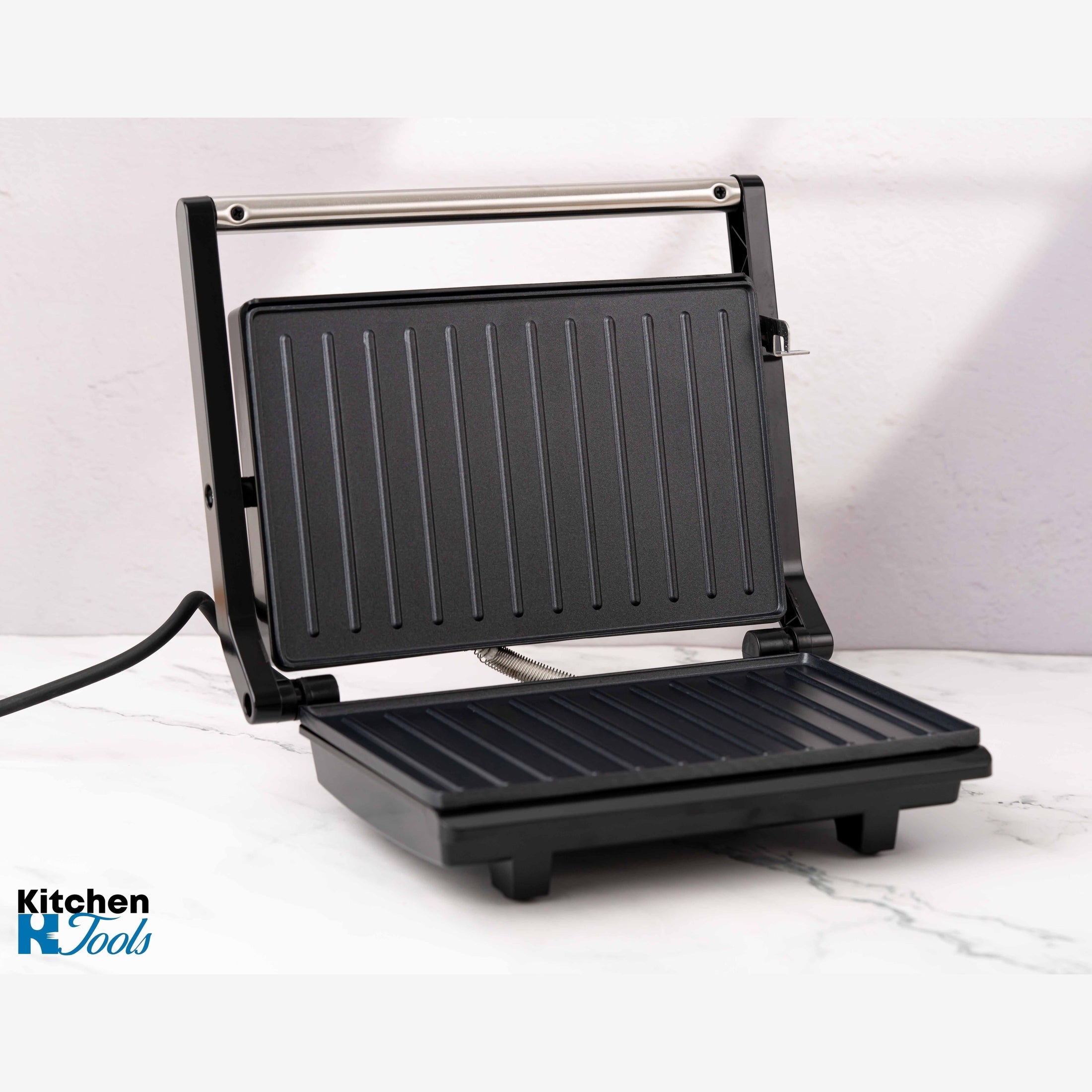 Panini Grill Rosberg 1300W cu Plăci Antiaderente