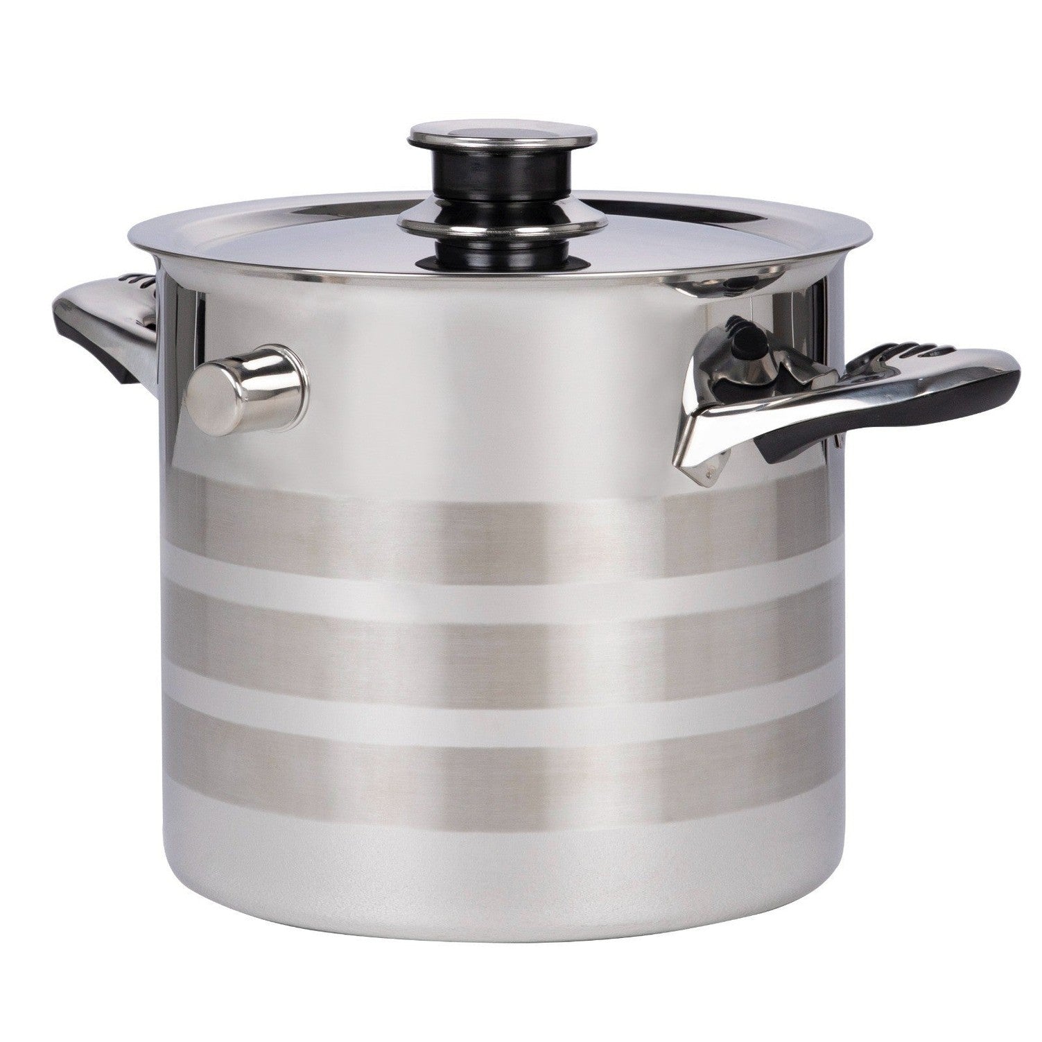 Oala inox 5L Rosberg pentru lapte, inclusiv inducție