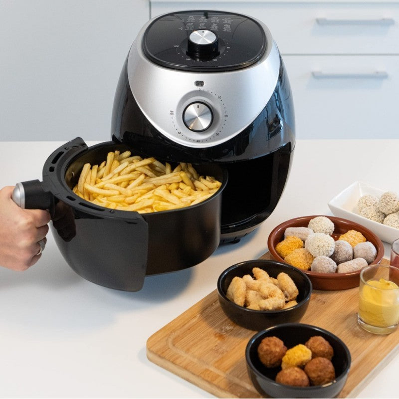Friteuza Airfryer XL 9in1 cu ecran tactil și LED