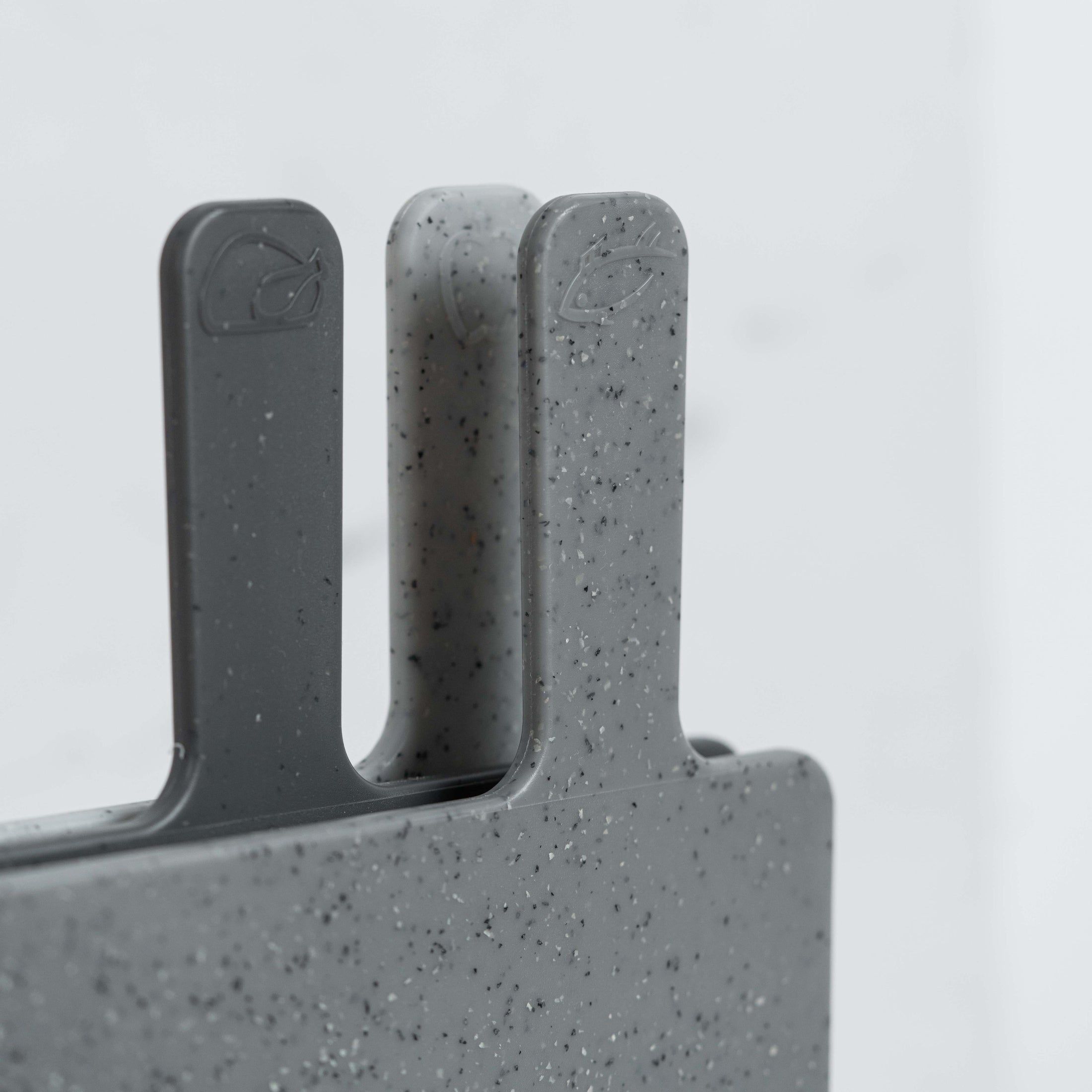 Set 3 Tocătoare Plastic Bohmann, 23.5x20x0.55cm, Gri