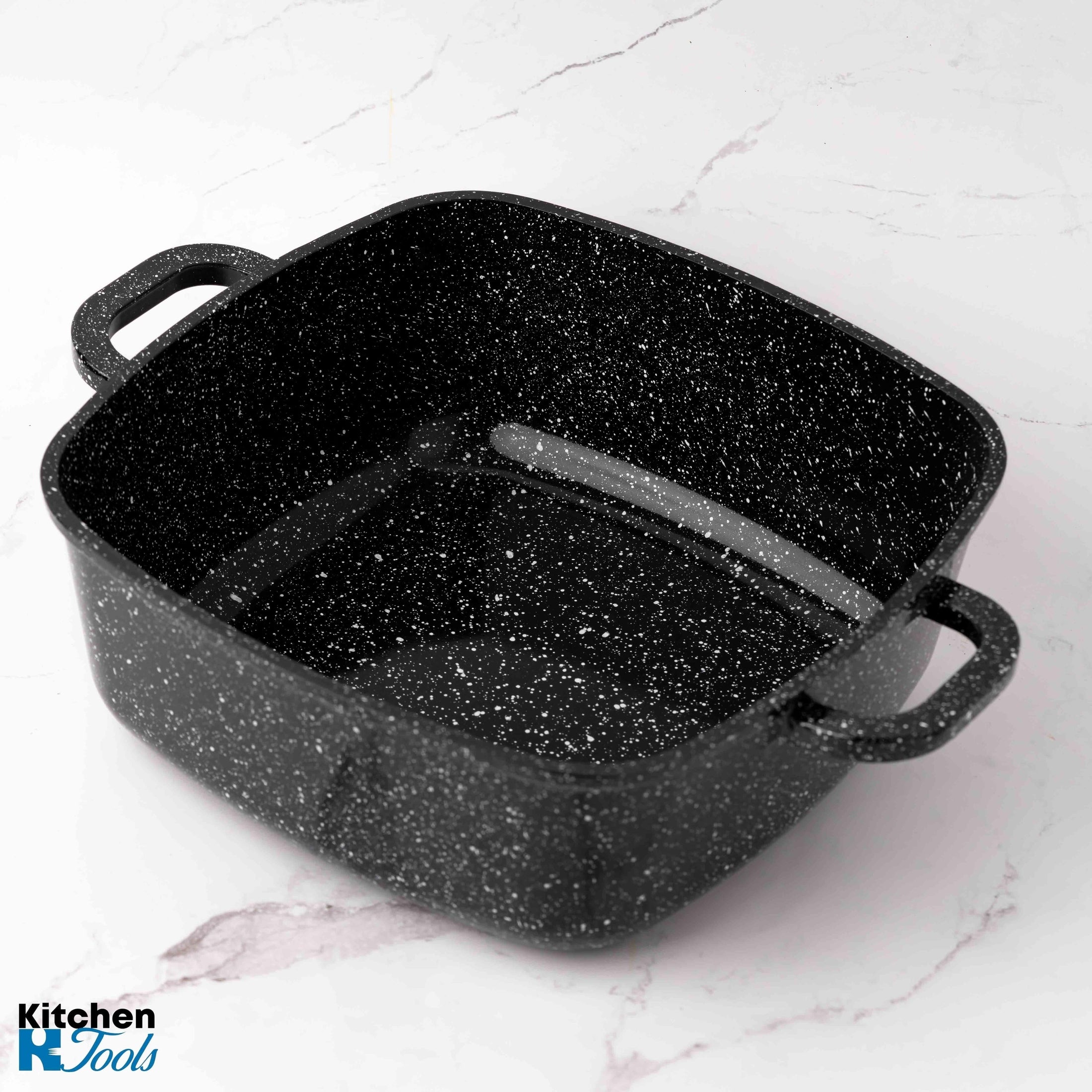 Roaster aluminiu cu capac termorezistent Goldmann