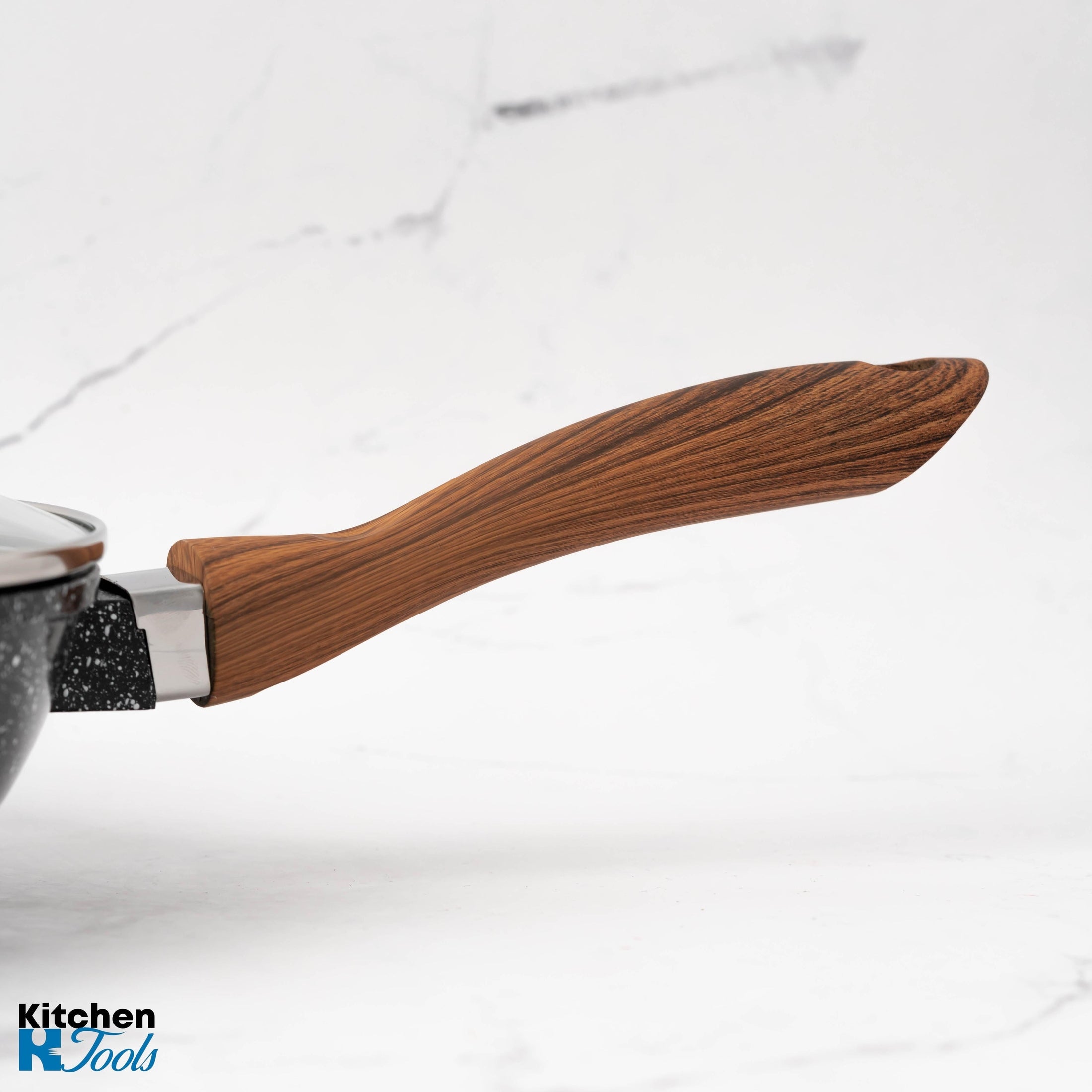 Tigaie aluminiu 28x7 cm, Goldmann, maner soft touch