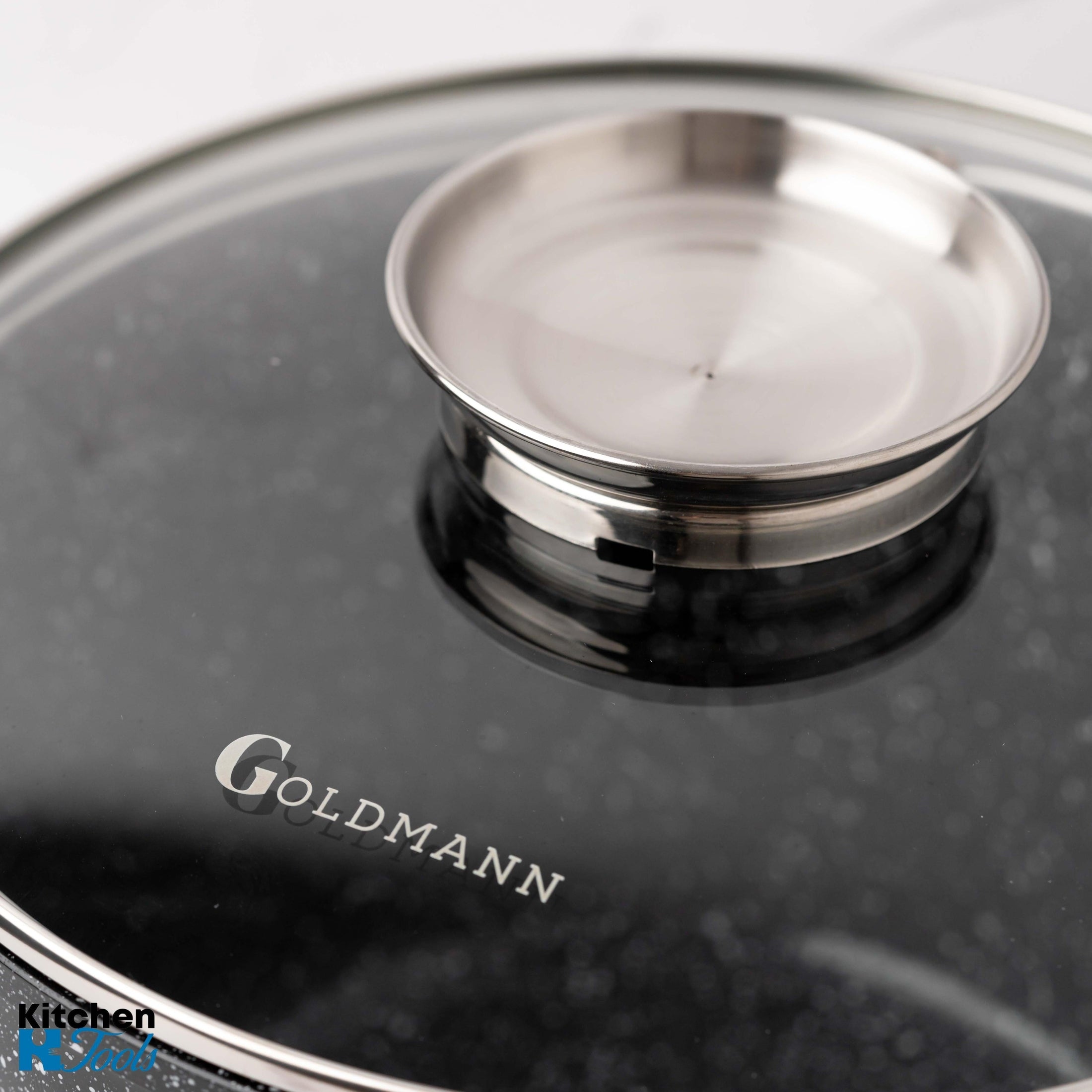 Oală aluminiu 6.2L, acoperire ceramică Goldmann