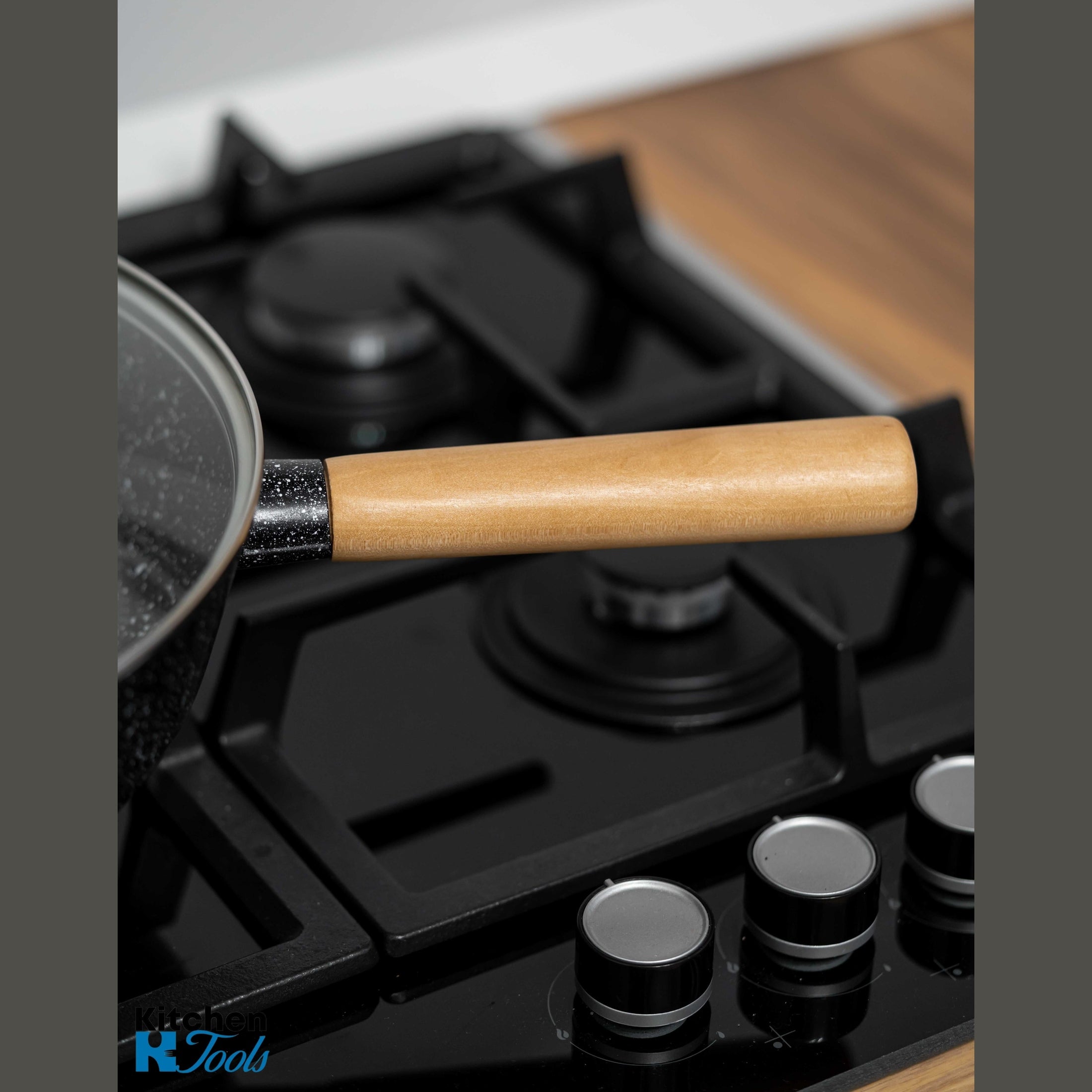 Tigaie Wok Goldmann 30x8.5 cm, ceramică, aluminiu