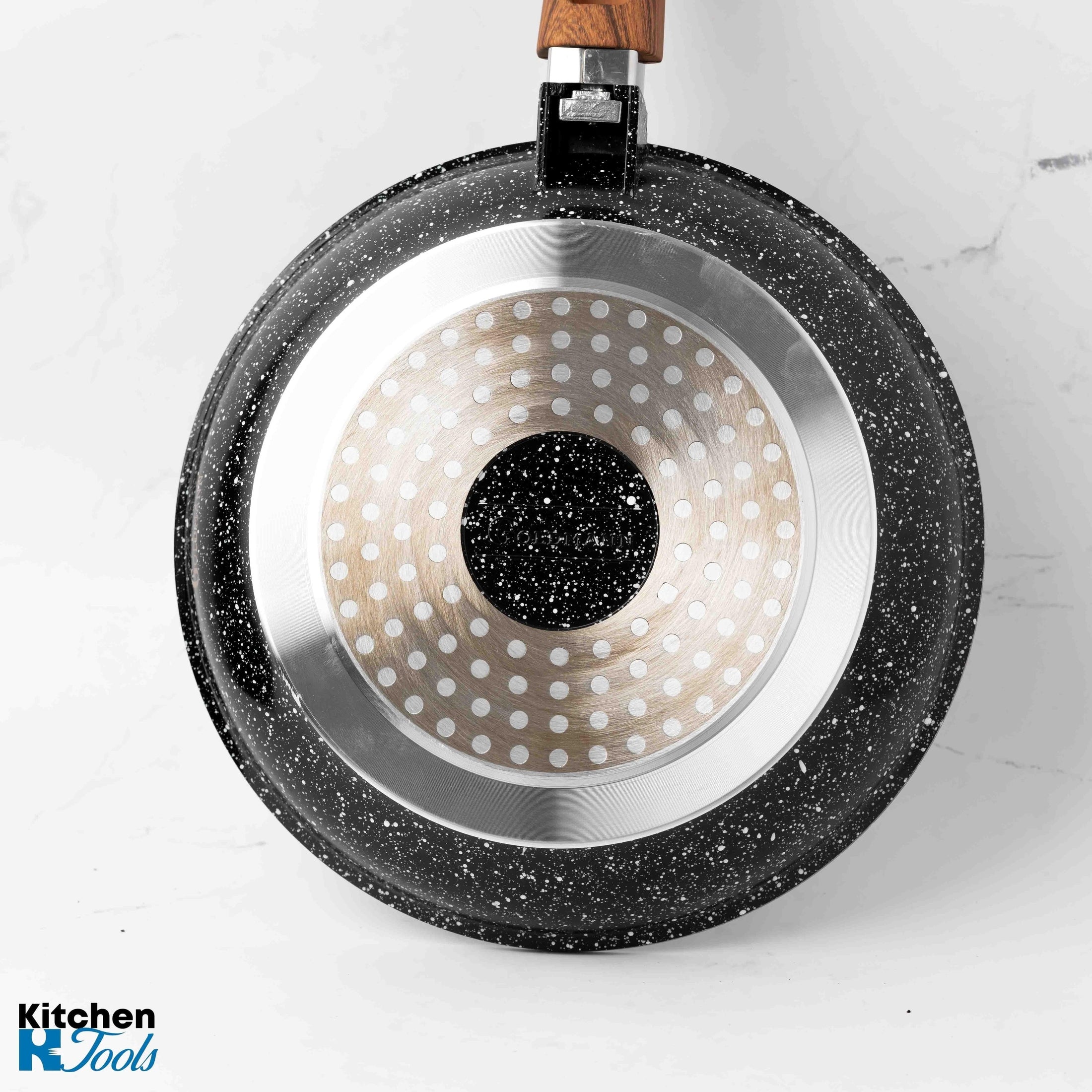 Tigaie Goldmann 20cm, acoperire ceramică, maner soft touch