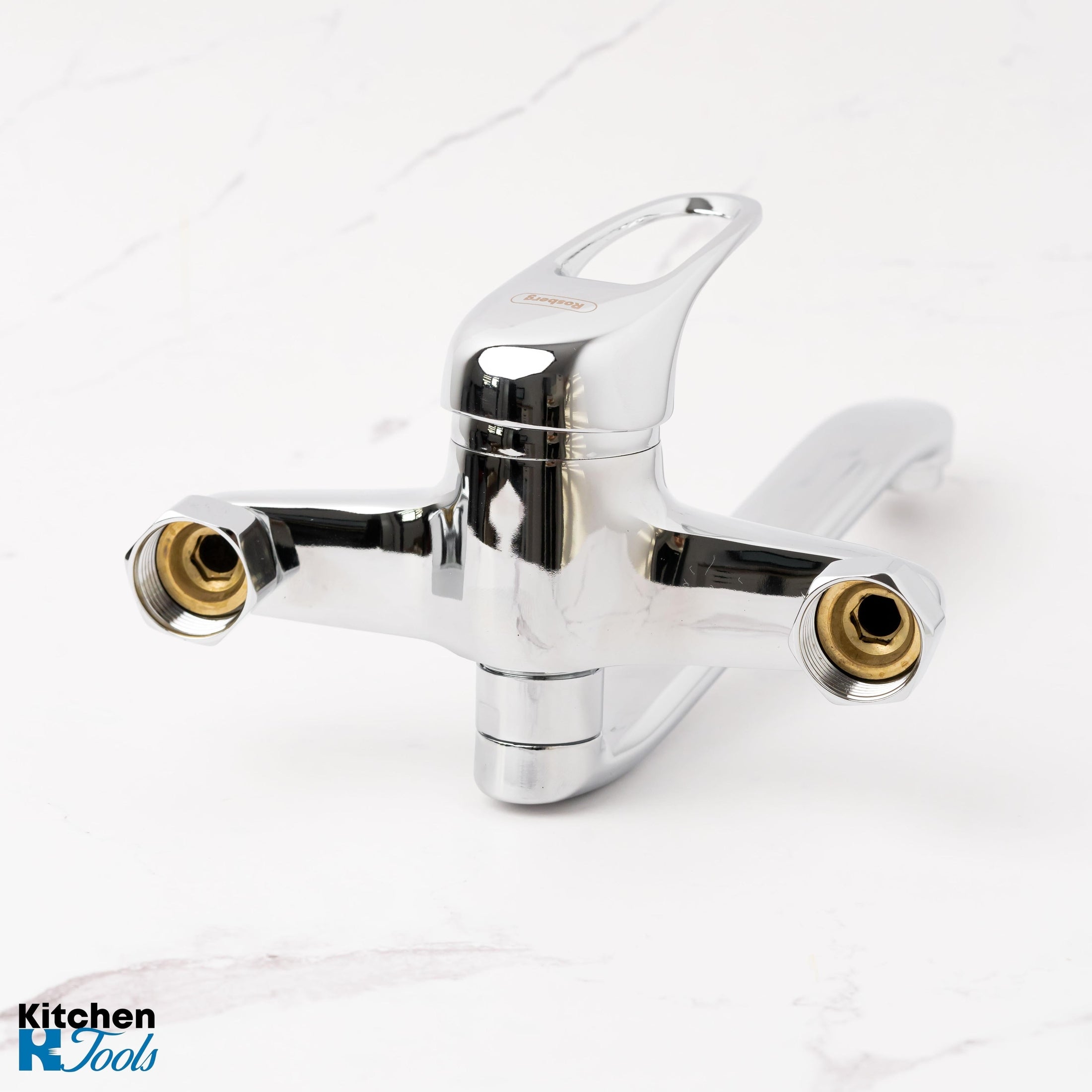 Baterie Cadă Cromată Monocomandă, Pipa Lungă