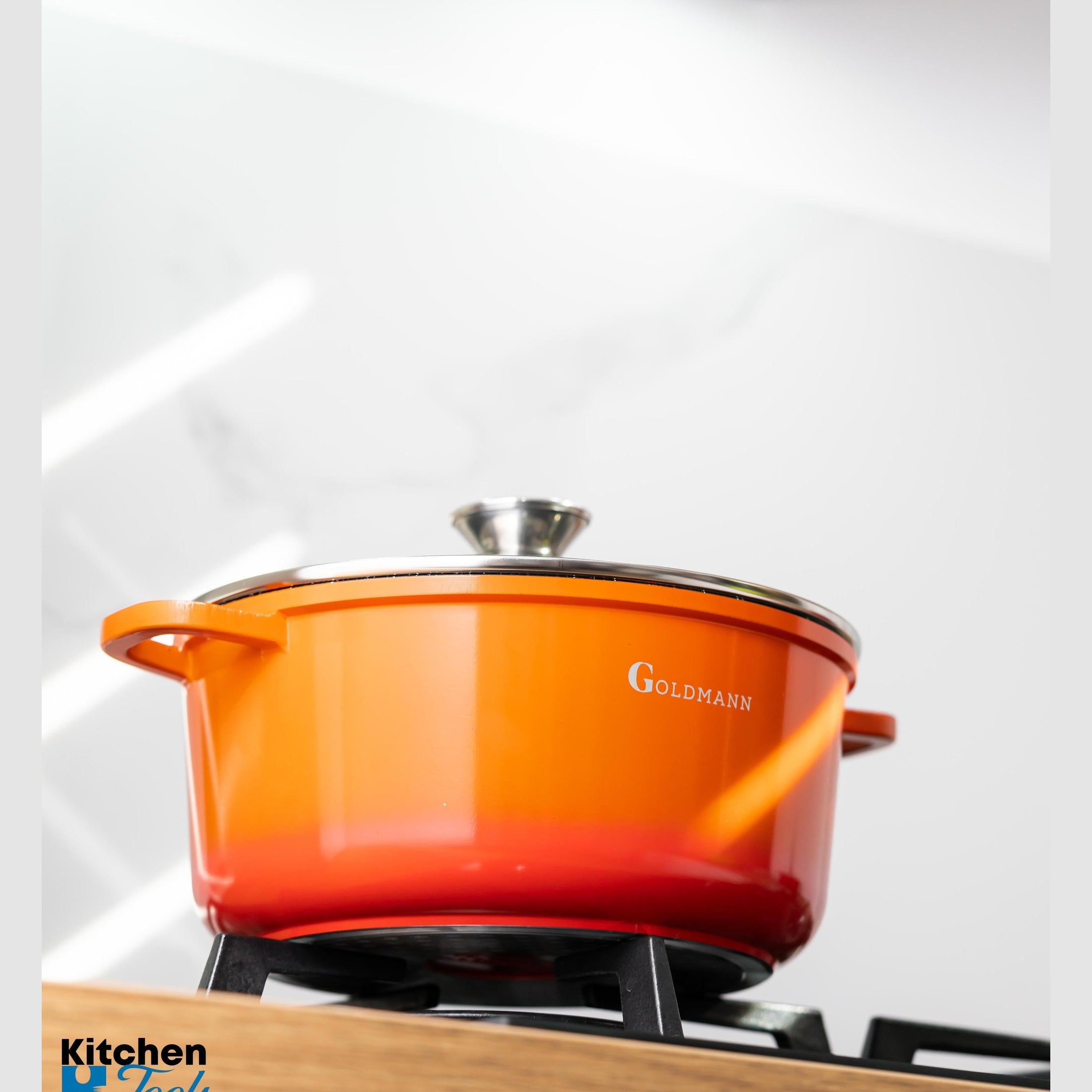 Cratita Marmorata Antiaderenta Goldmann 6.5L