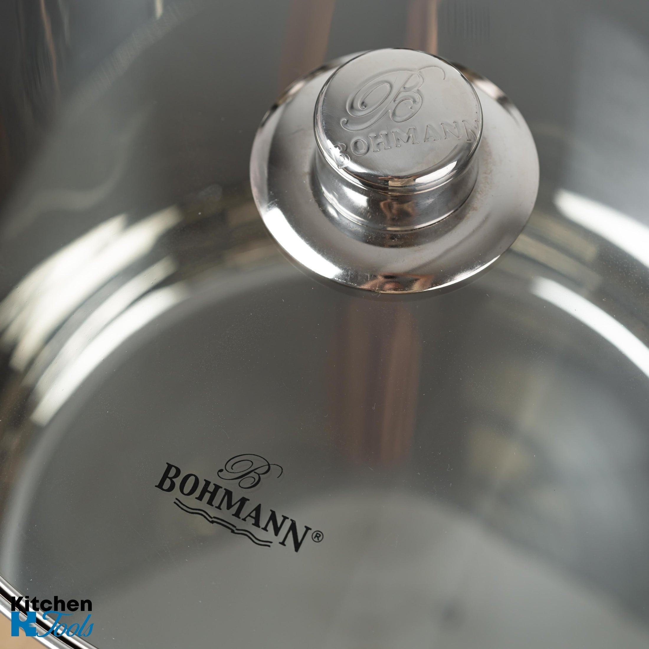 Set oale 6 piese Bohmann inox, fund 3 straturi