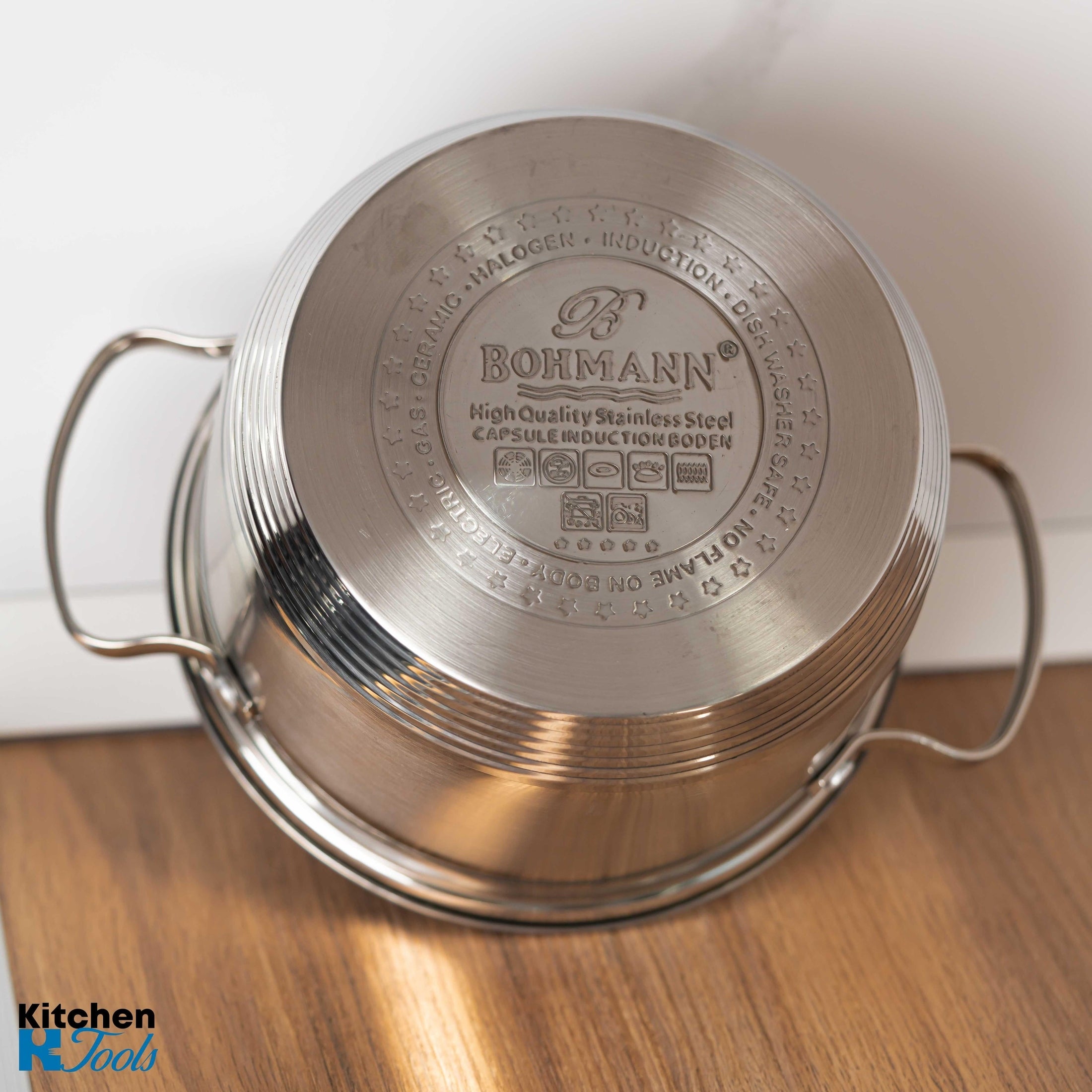 Set Oale Inox 12 Piese Bohmann Pentru Inductie