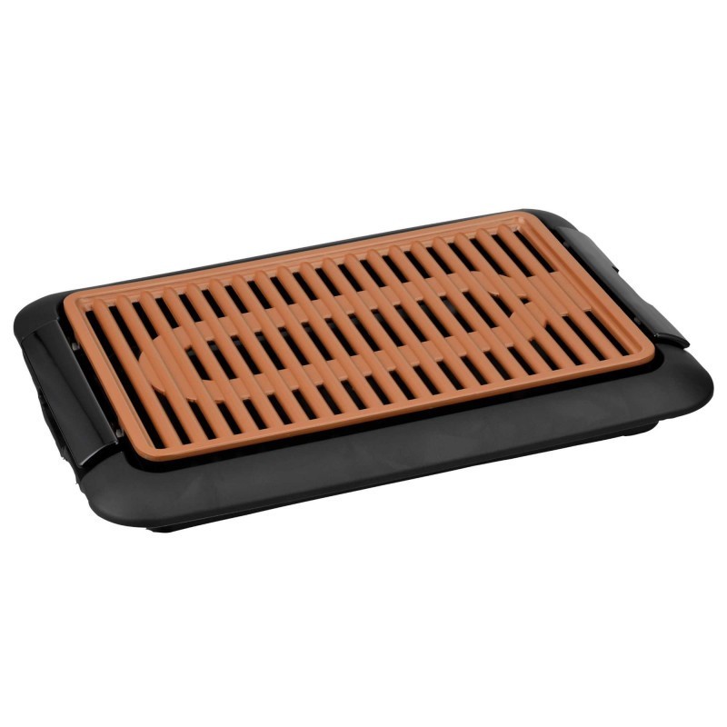 Grătar Electric Antiaderent 23x36 cm, Negru