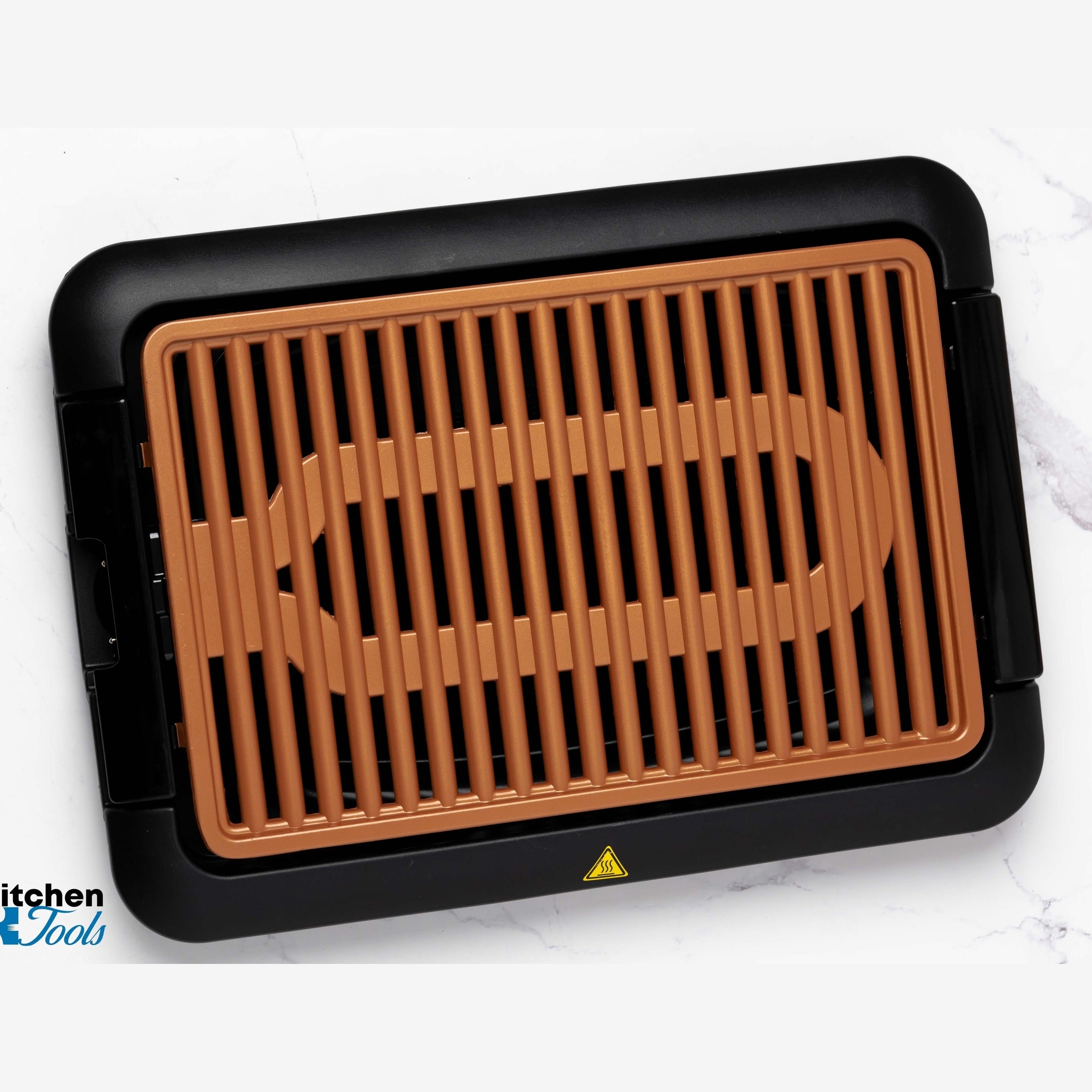 Grătar Electric Antiaderent 23x36 cm, Negru