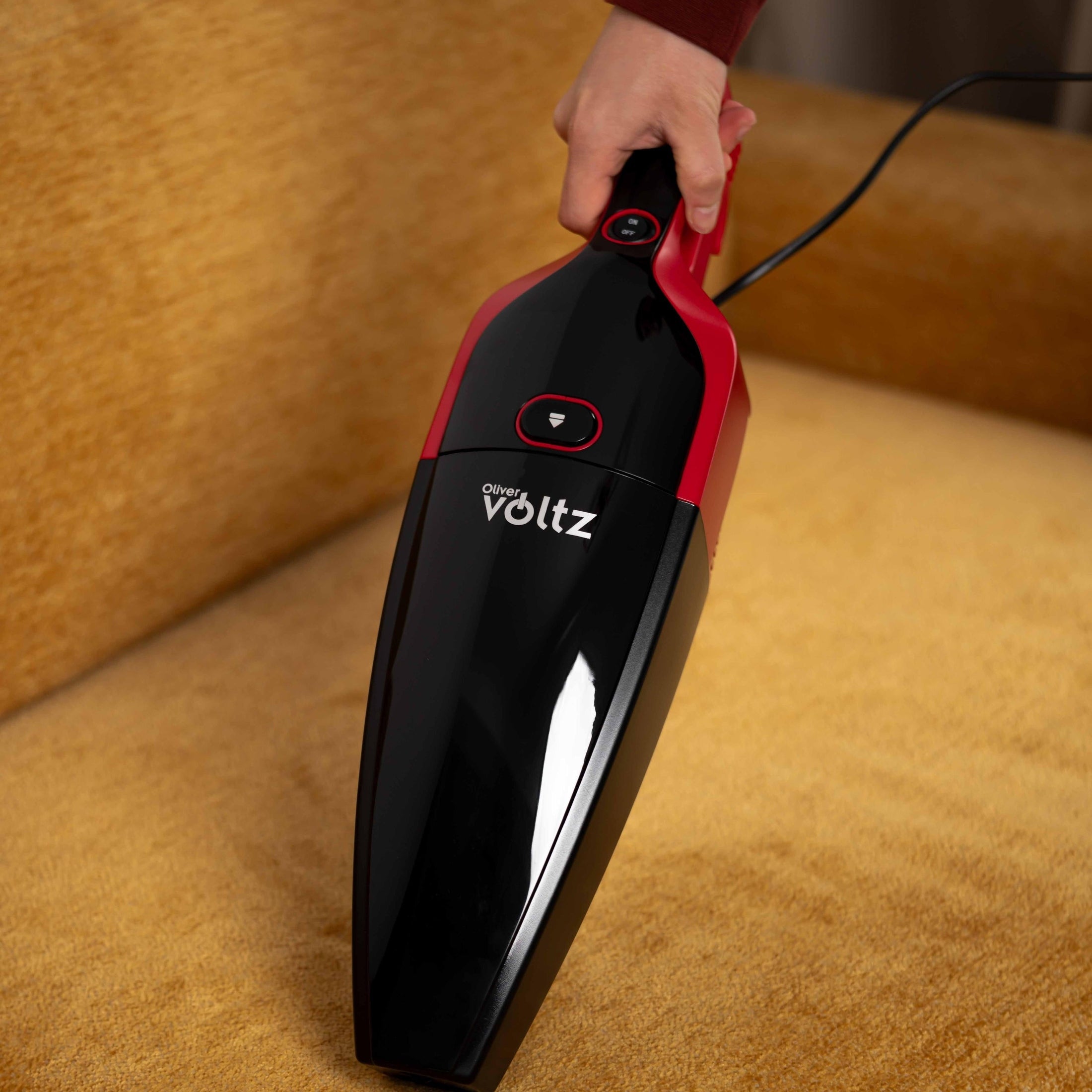 Aspirator vertical 2 in 1 Rosu, 800W, Oliver Voltz