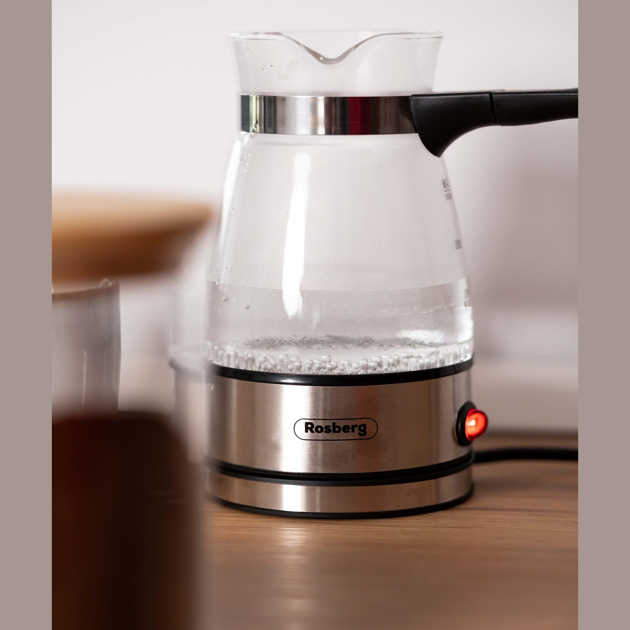 Ibric electric Rosberg 600W Sticla/Inox